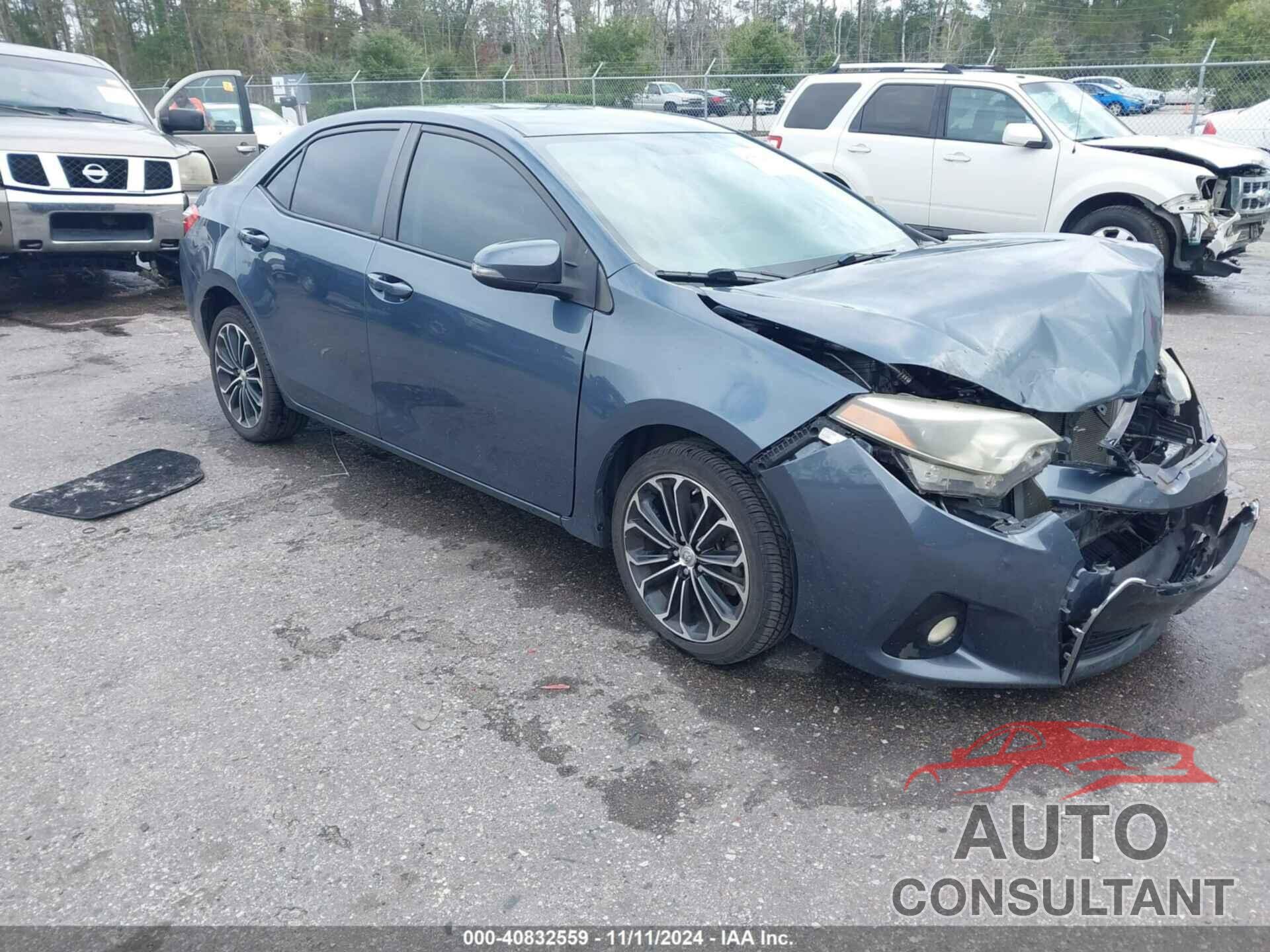 TOYOTA COROLLA 2015 - 2T1BURHE8FC378535