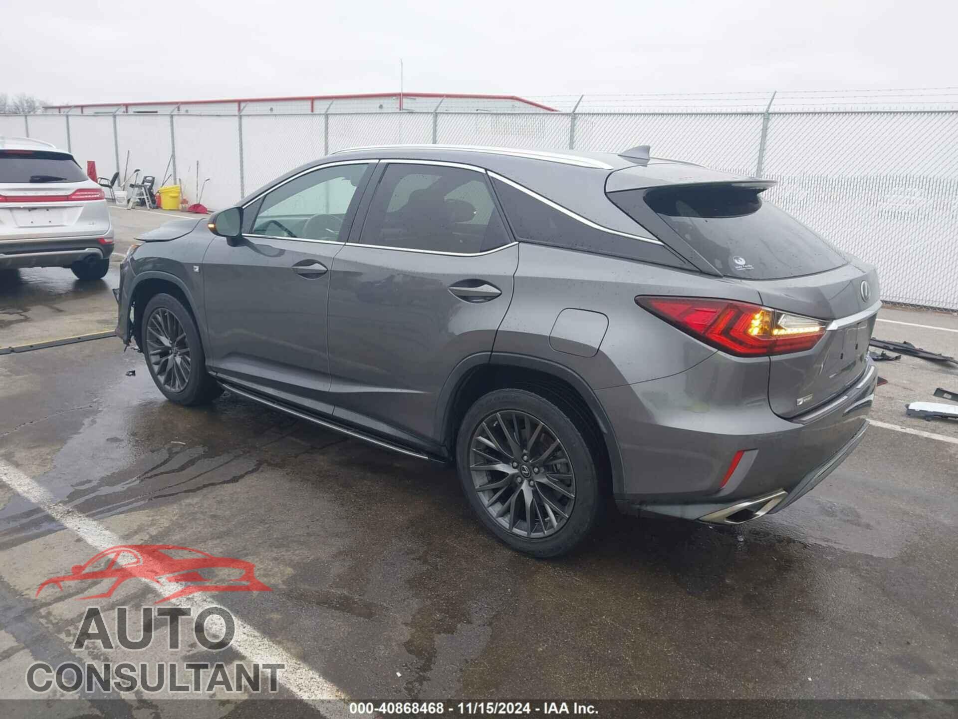 LEXUS RX 2017 - 2T2BZMCA2HC057422