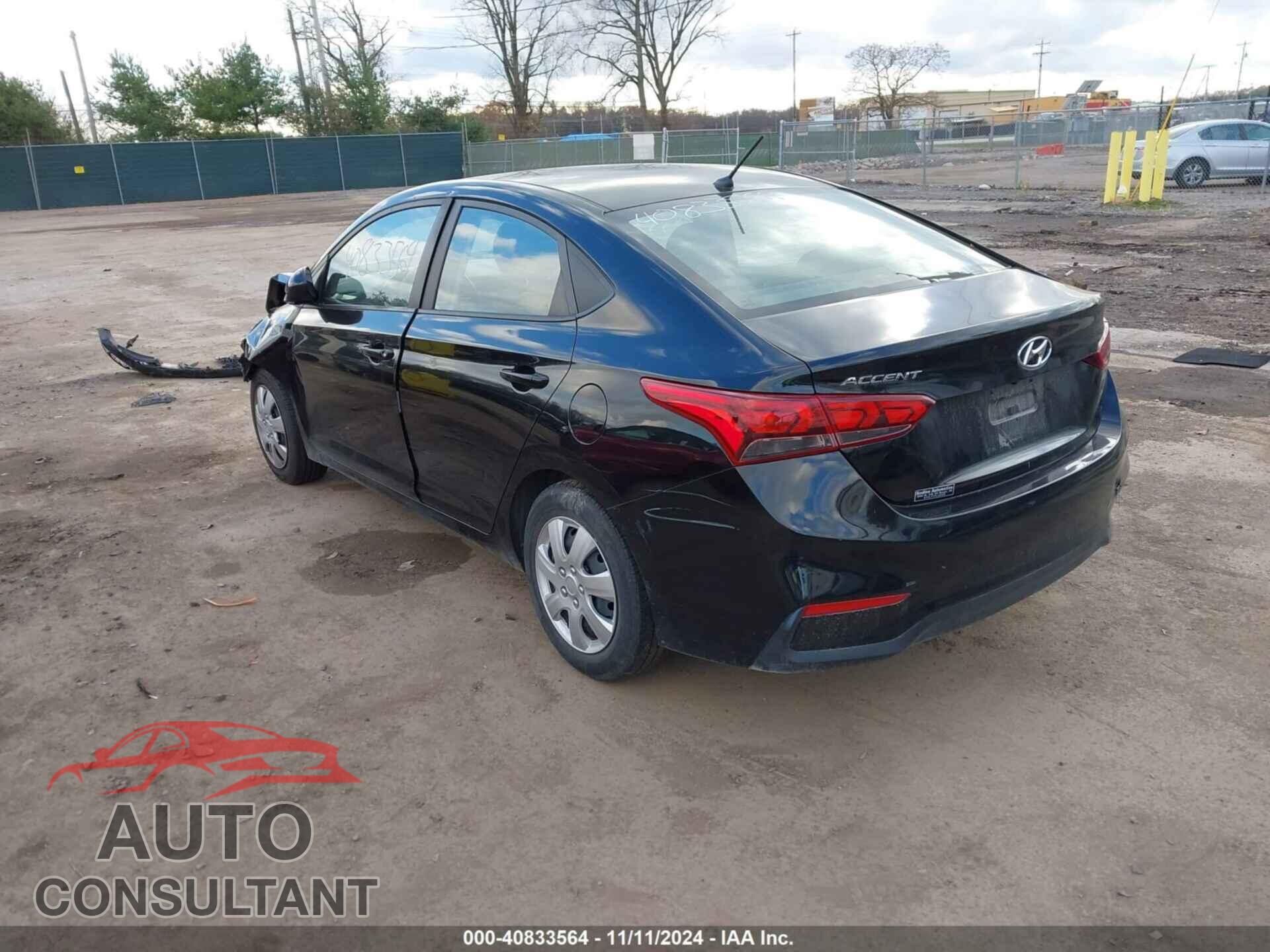 HYUNDAI ACCENT 2018 - 3KPC24A34JE025385