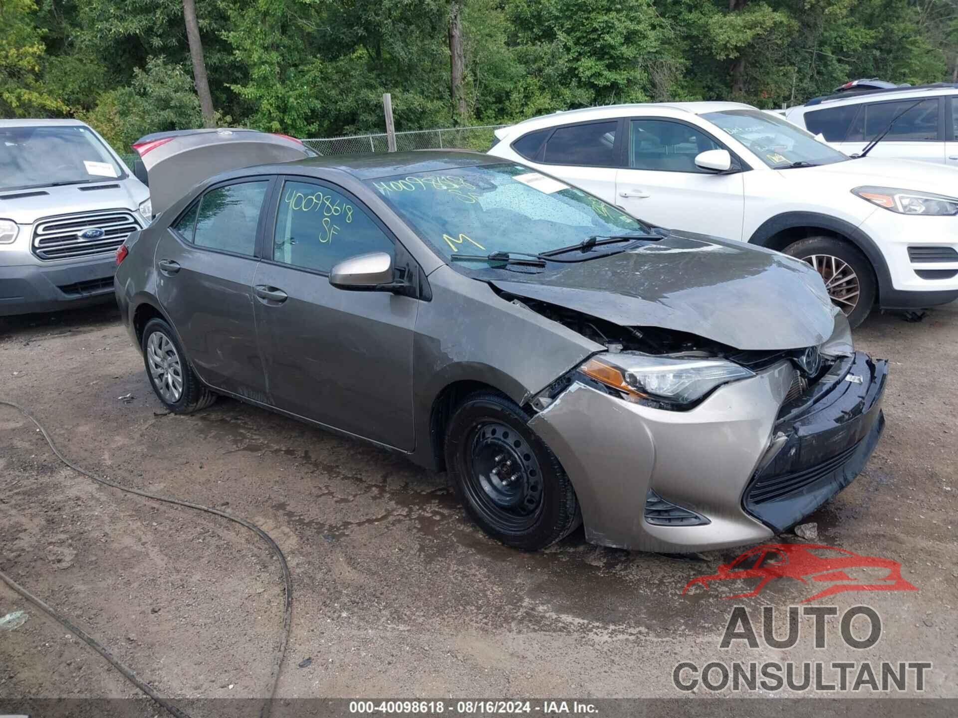TOYOTA COROLLA 2017 - 2T1BURHE3HC884292
