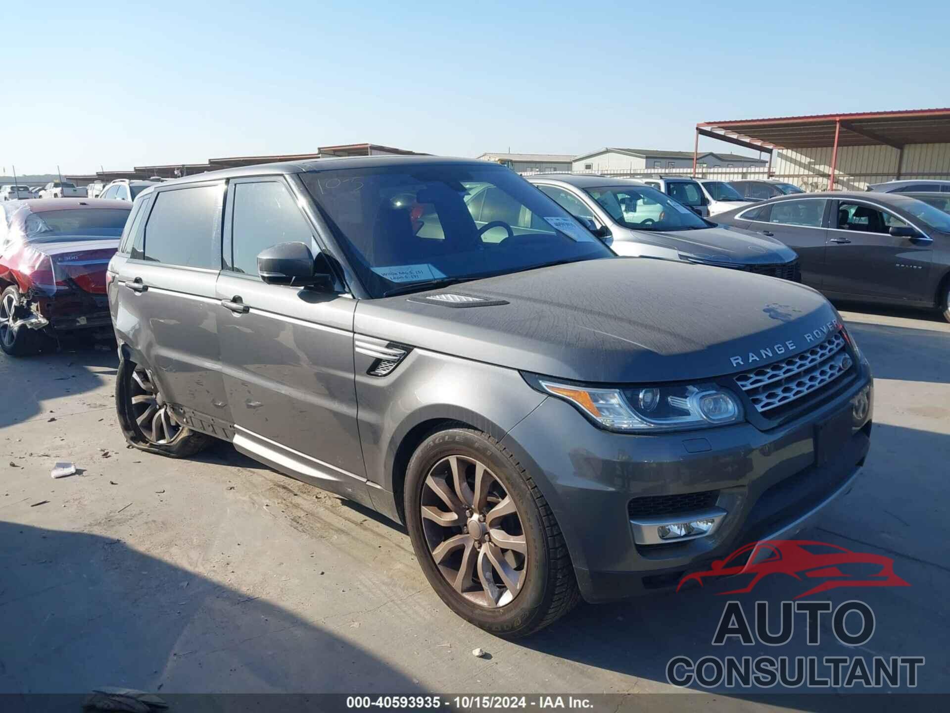 LAND ROVER RANGE ROVER SPORT 2016 - SALWR2VF7GA638350