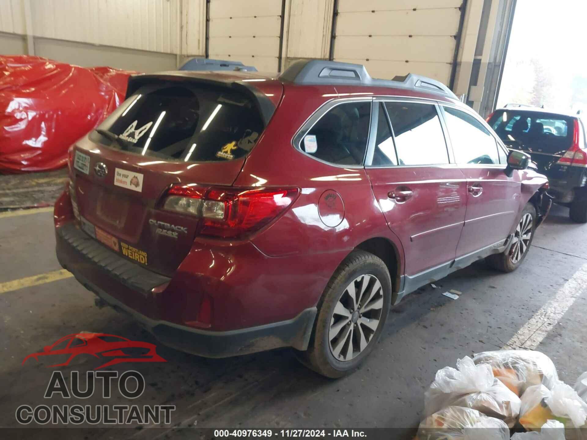 SUBARU OUTBACK 2015 - 4S4BSALC4F3361751