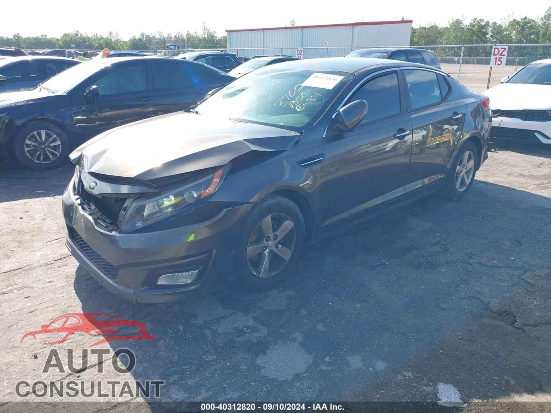 KIA OPTIMA 2014 - 5XXGM4A78EG343702