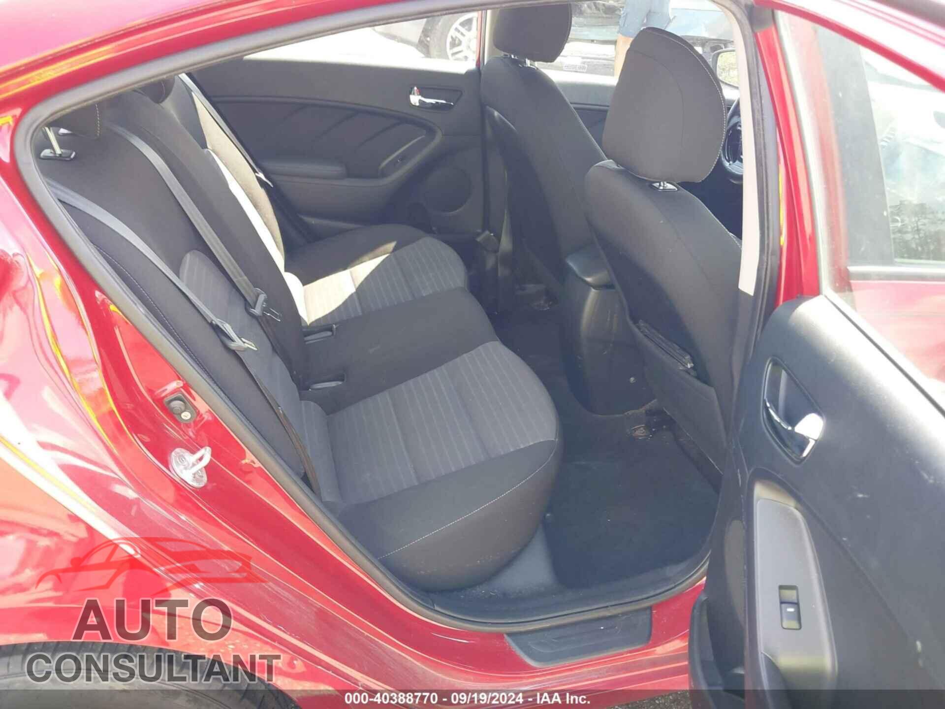 KIA FORTE 2017 - 3KPFL4A72HE070218