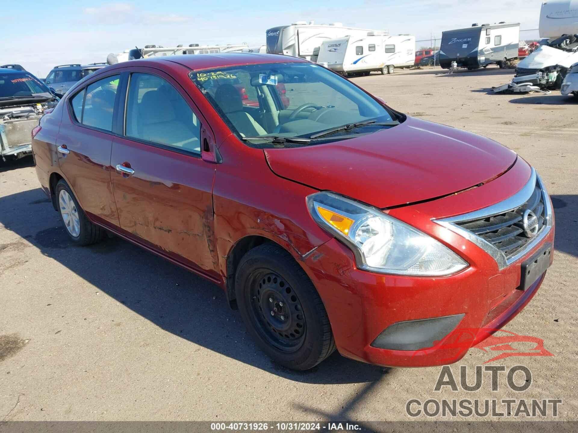NISSAN VERSA 2016 - 3N1CN7AP8GL834469