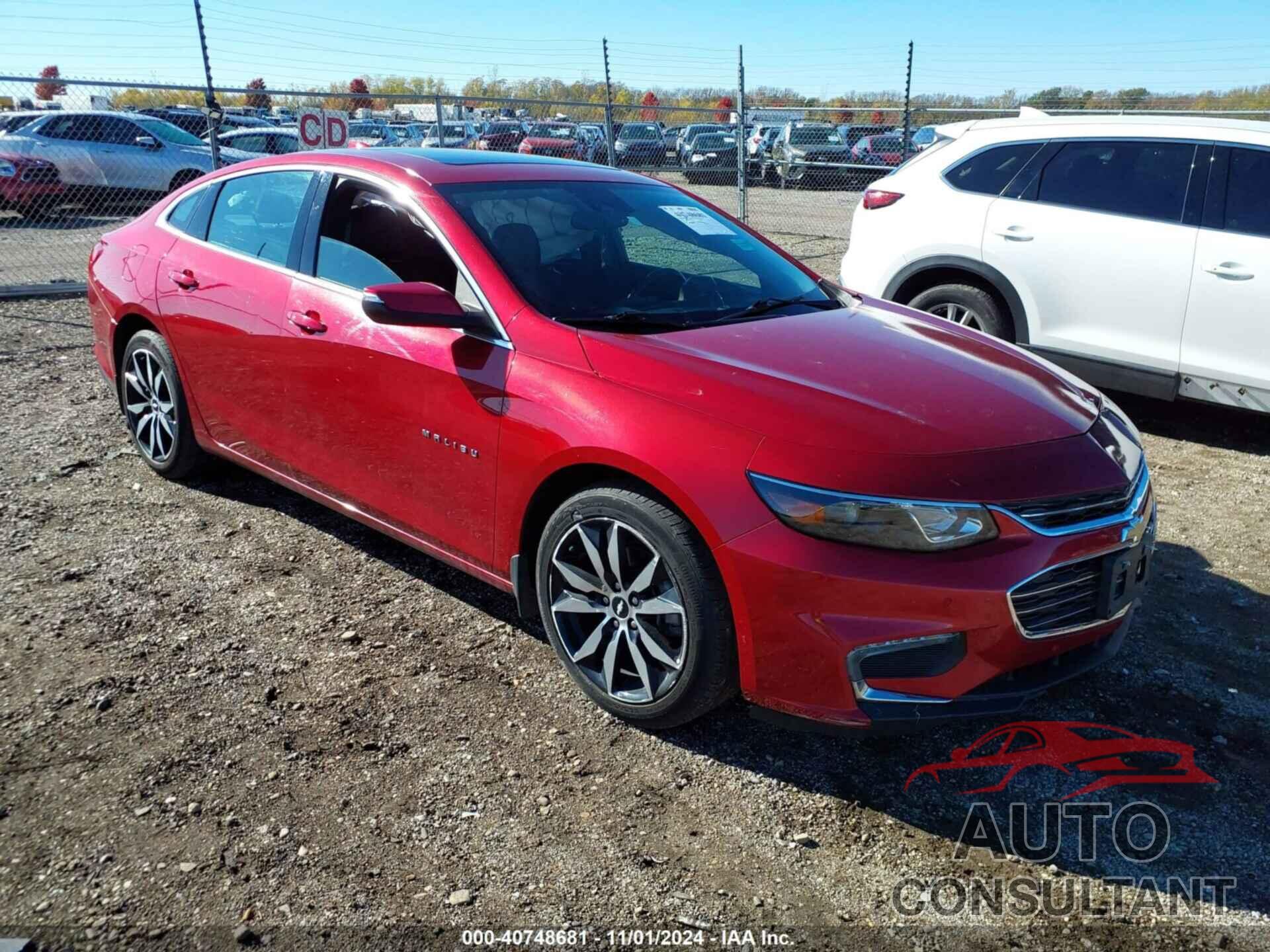 CHEVROLET MALIBU 2016 - 1G1ZE5ST1GF194986