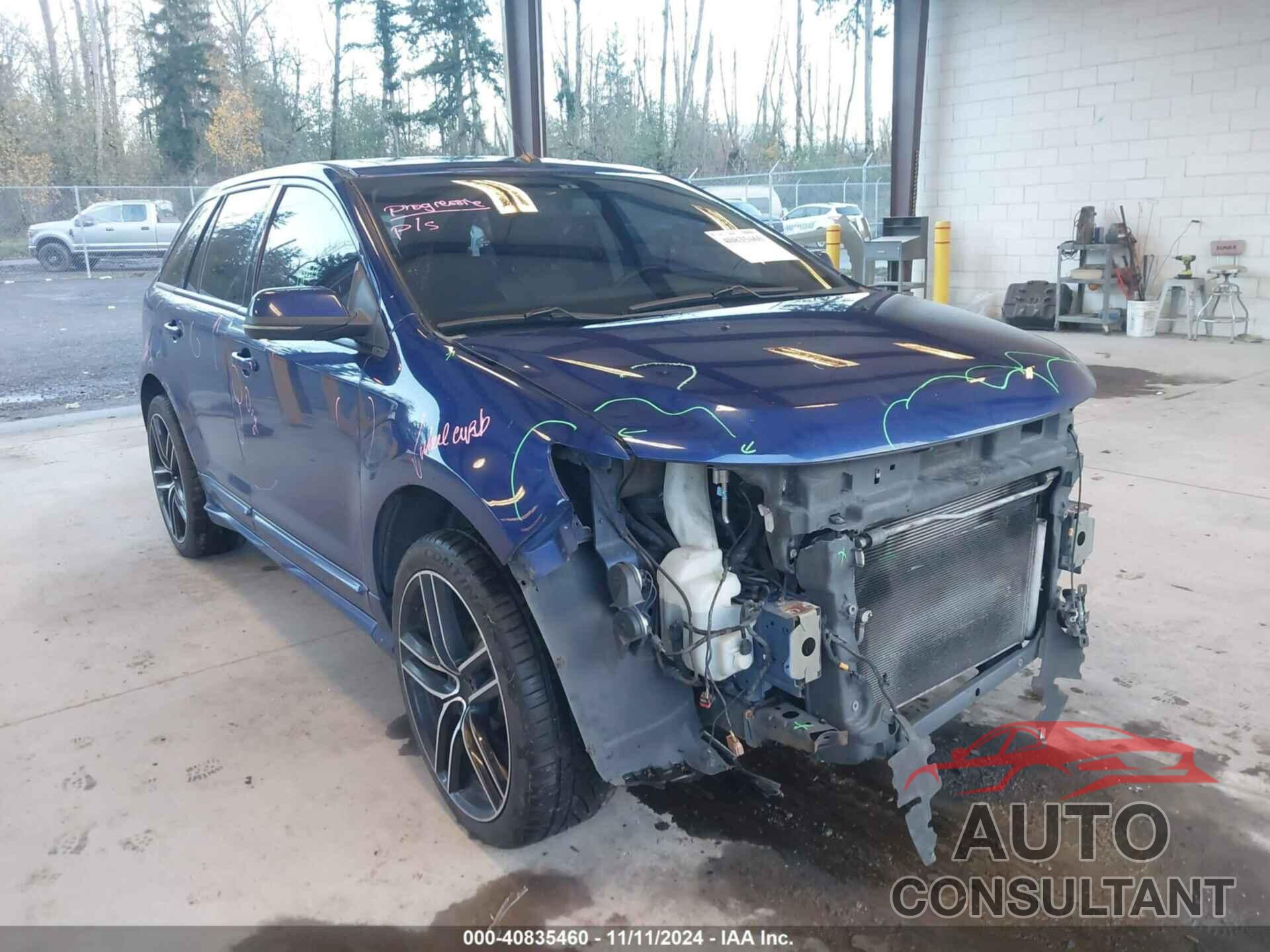 FORD EDGE 2013 - 2FMDK4AK8DBA49921