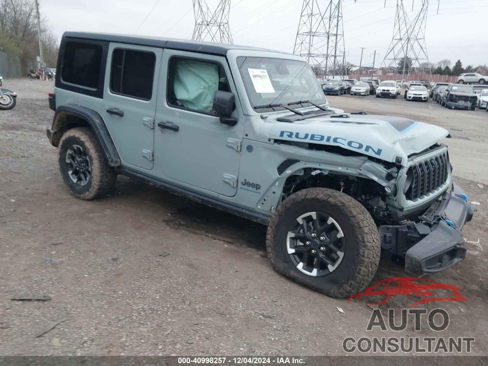 JEEP WRANGLER 4XE 2024 - 1C4RJXR64RW146710