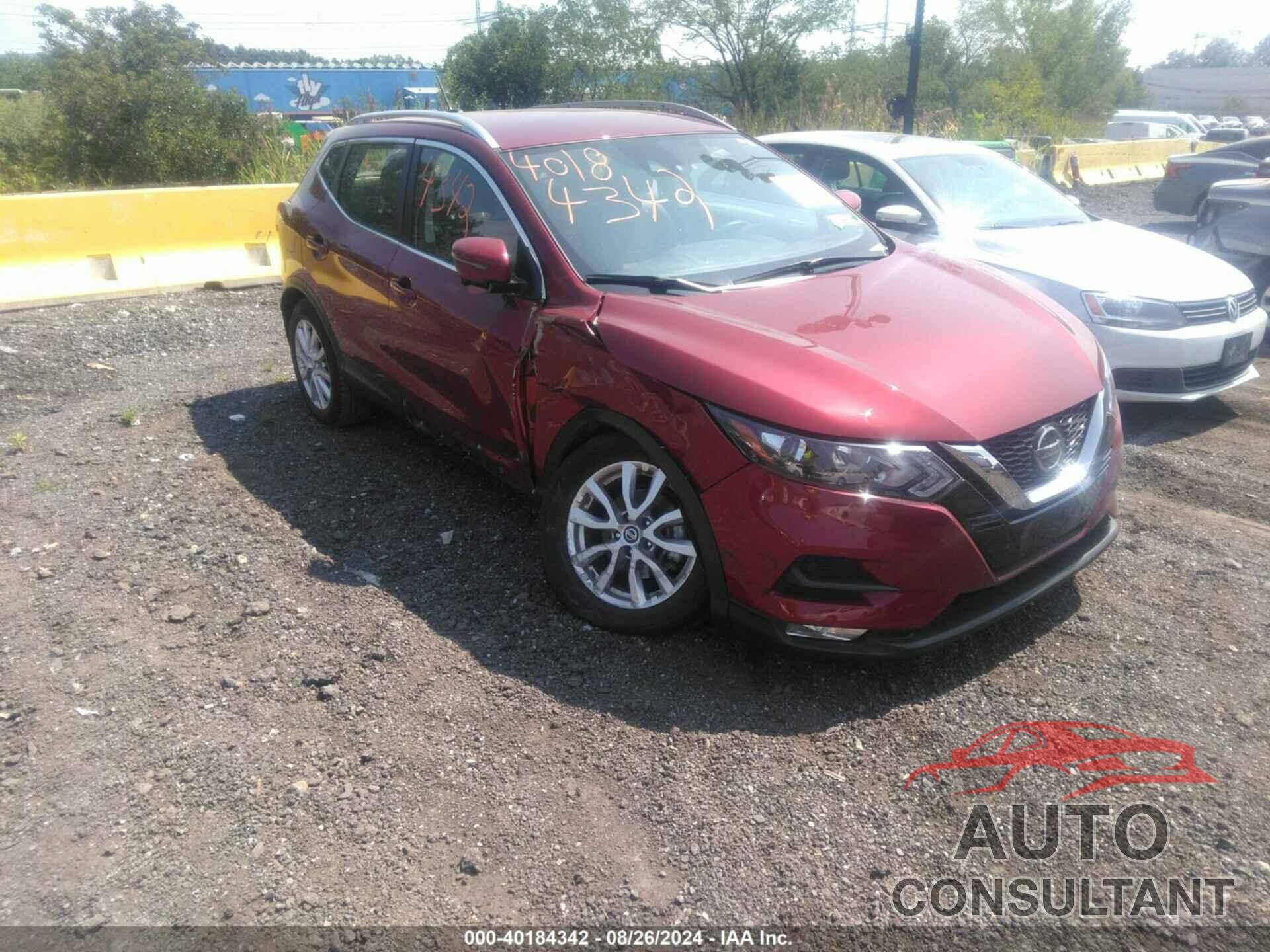 NISSAN ROGUE SPORT 2022 - JN1BJ1BW2NW481647