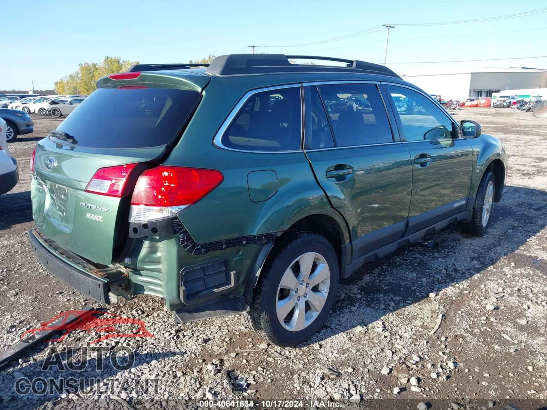 SUBARU OUTBACK 2011 - 4S4BRBCC2B3384960