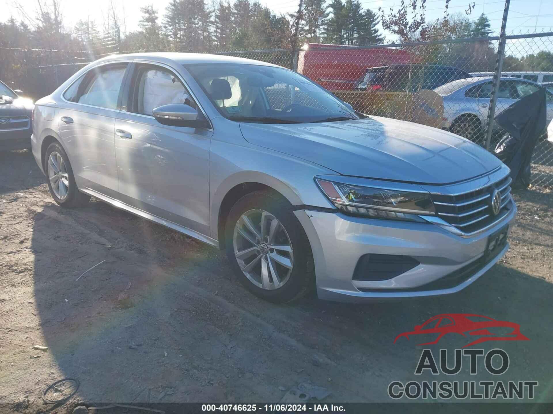 VOLKSWAGEN PASSAT 2020 - 1VWSA7A38LC014395