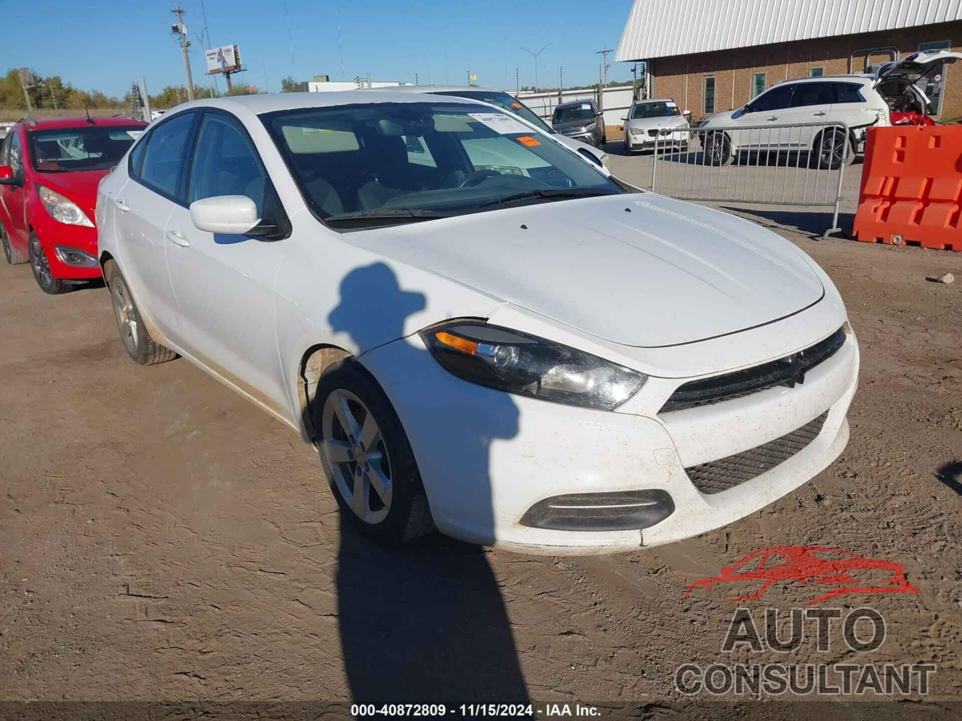 DODGE DART 2015 - 1C3CDFBB0FD212129
