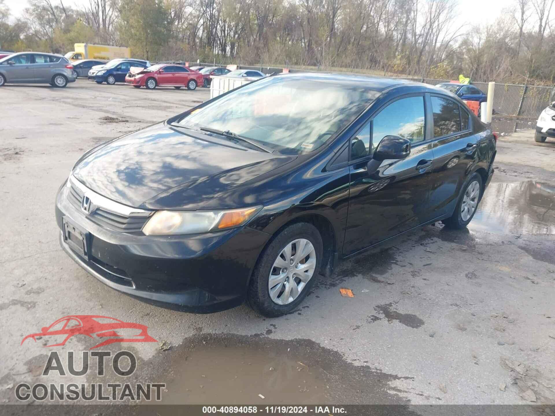 HONDA CIVIC 2012 - 19XFB2F54CE069661
