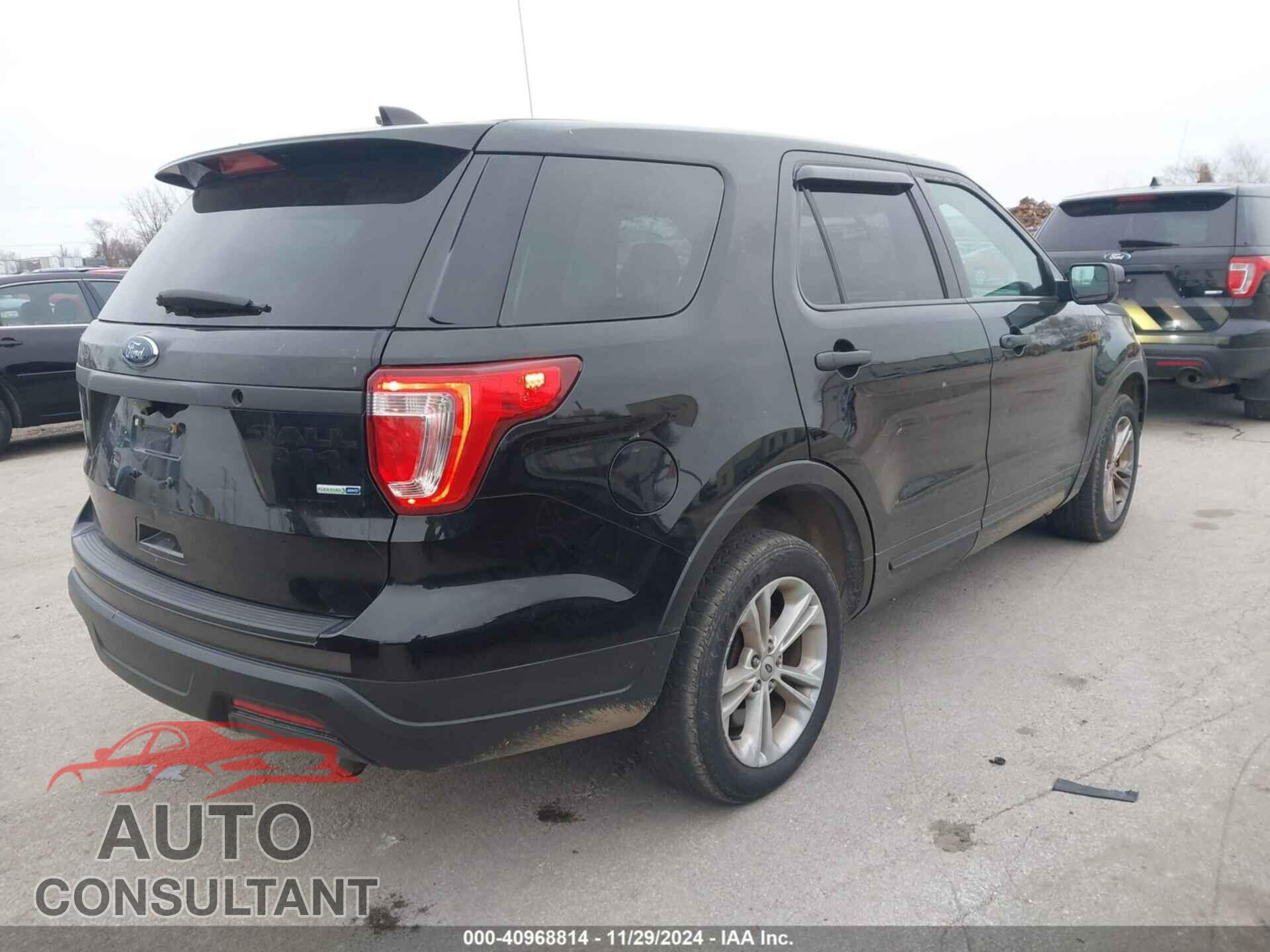 FORD POLICE INTERCEPTOR UTILITY 2018 - 1FM5K8AR9JGB12005