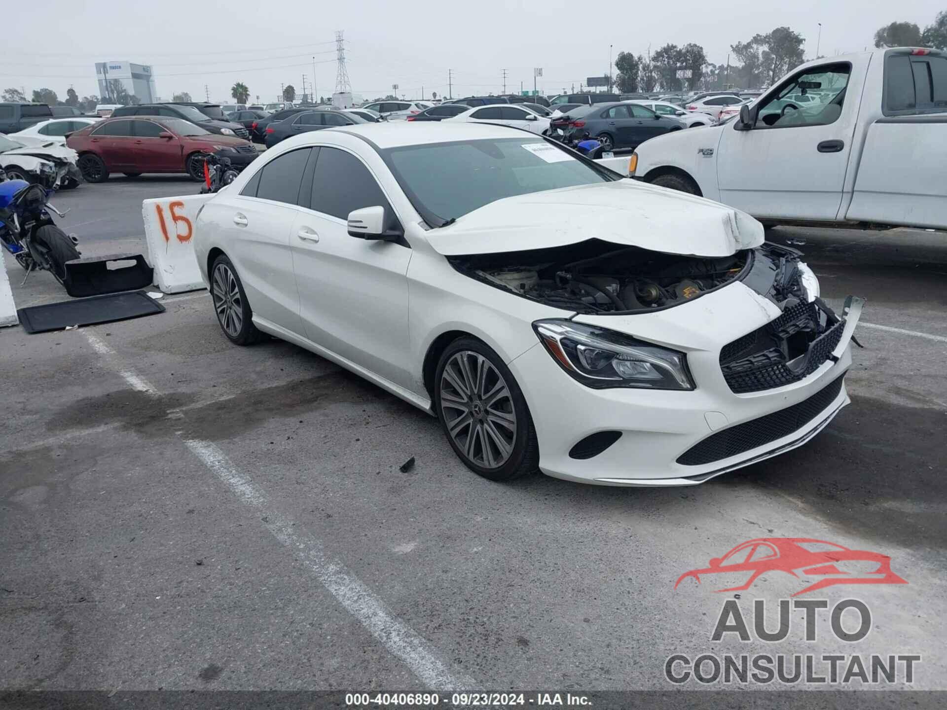 MERCEDES-BENZ CLA 250 2018 - WDDSJ4EB3JN616597