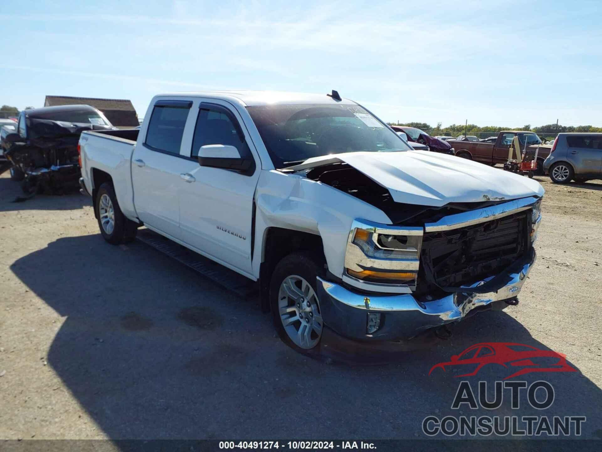 CHEVROLET SILVERADO 1500 2017 - 3GCUKREC4HG300201