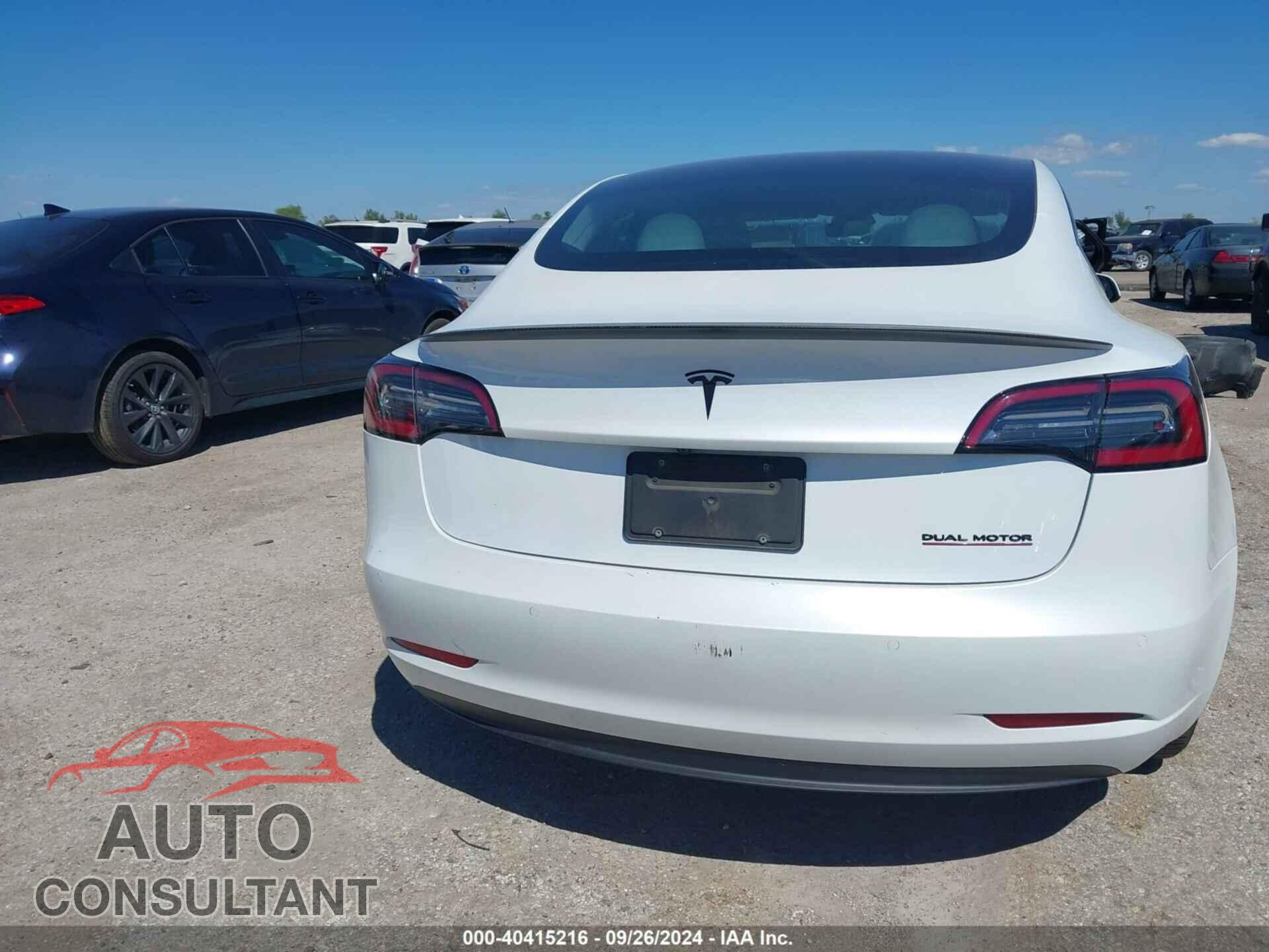 TESLA MODEL 3 2020 - 5YJ3E1EC7LF720800