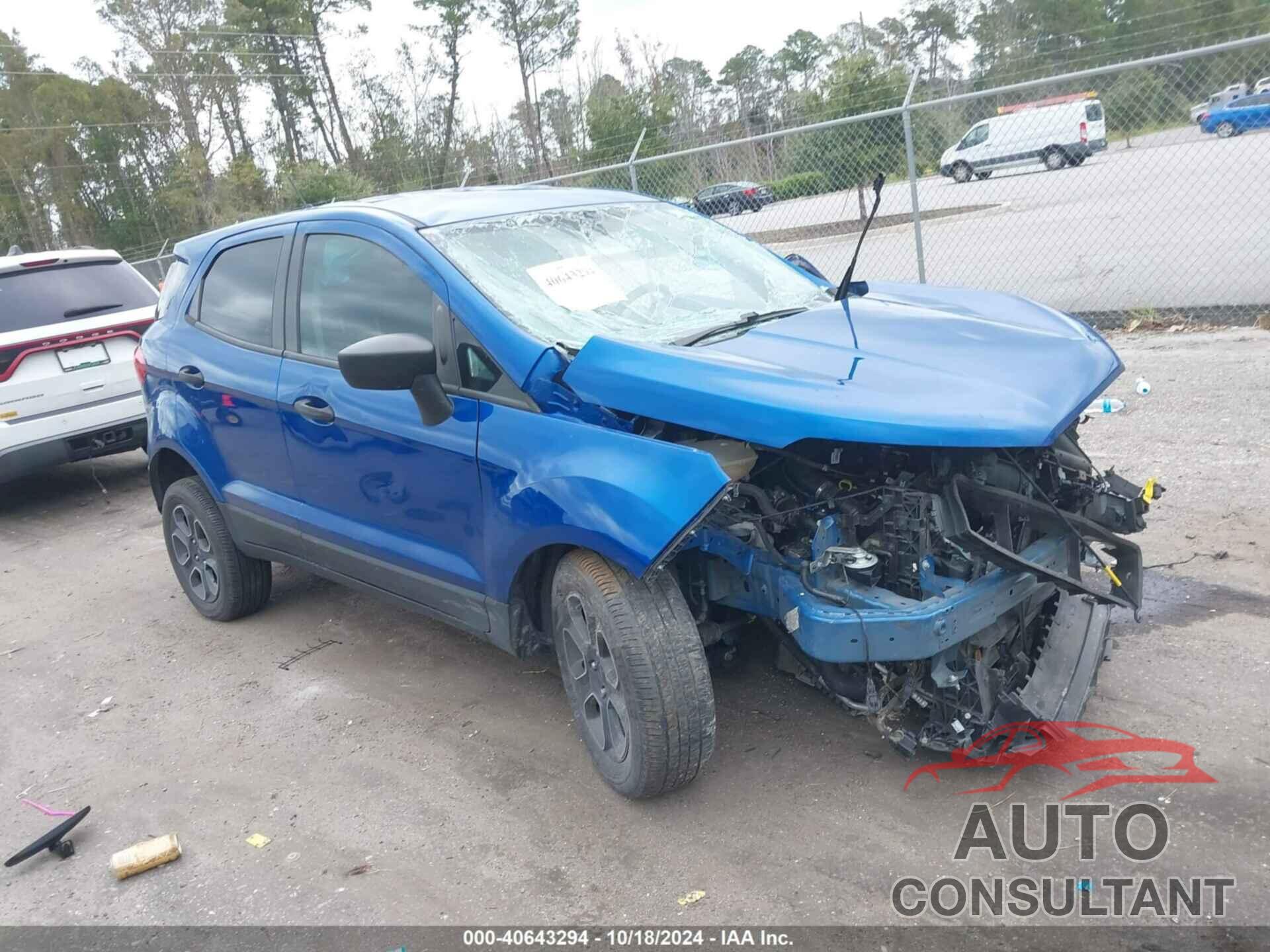 FORD ECOSPORT 2021 - MAJ3S2FE6MC441342