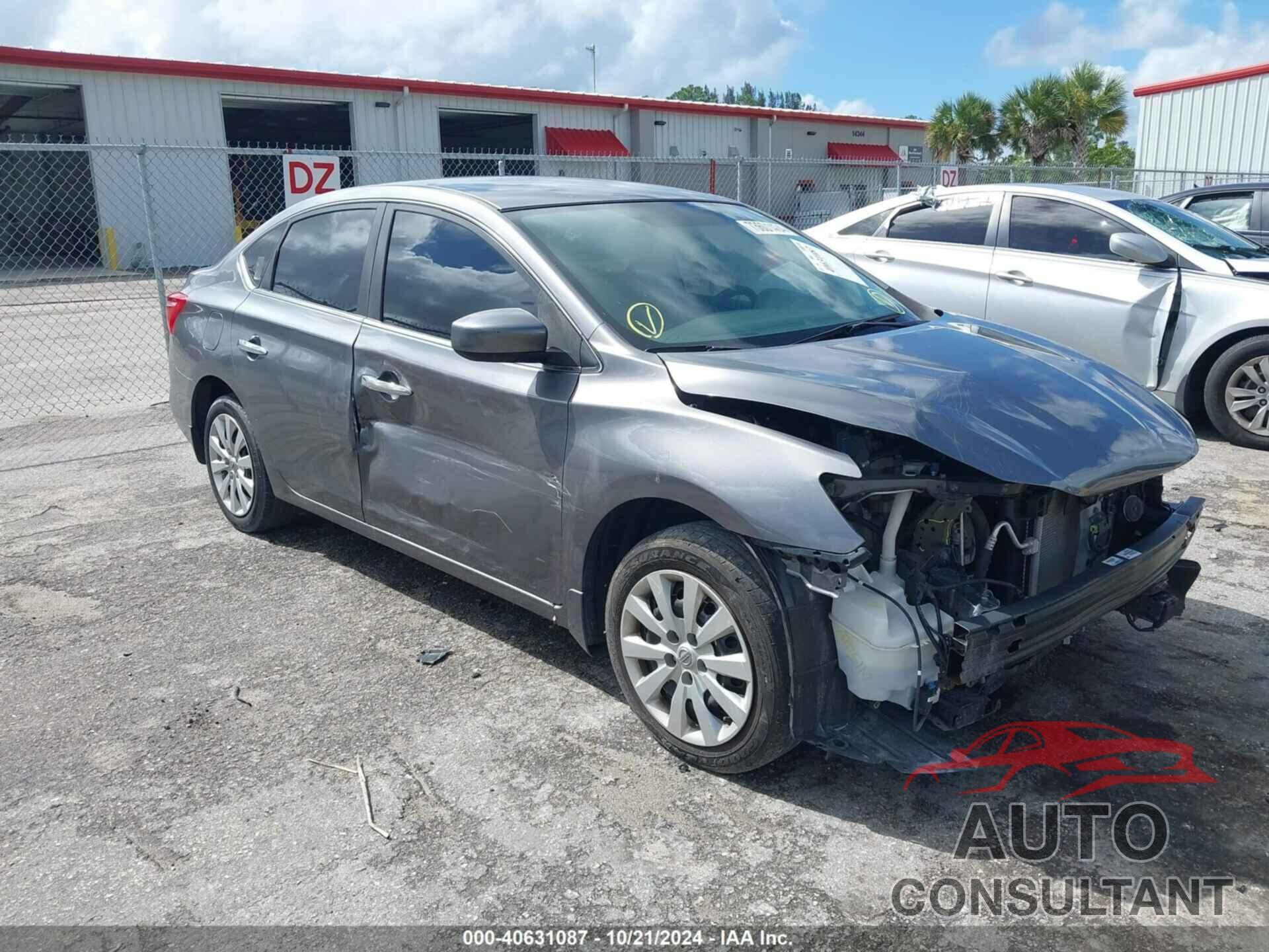 NISSAN SENTRA 2019 - 3N1AB7AP4KY345370