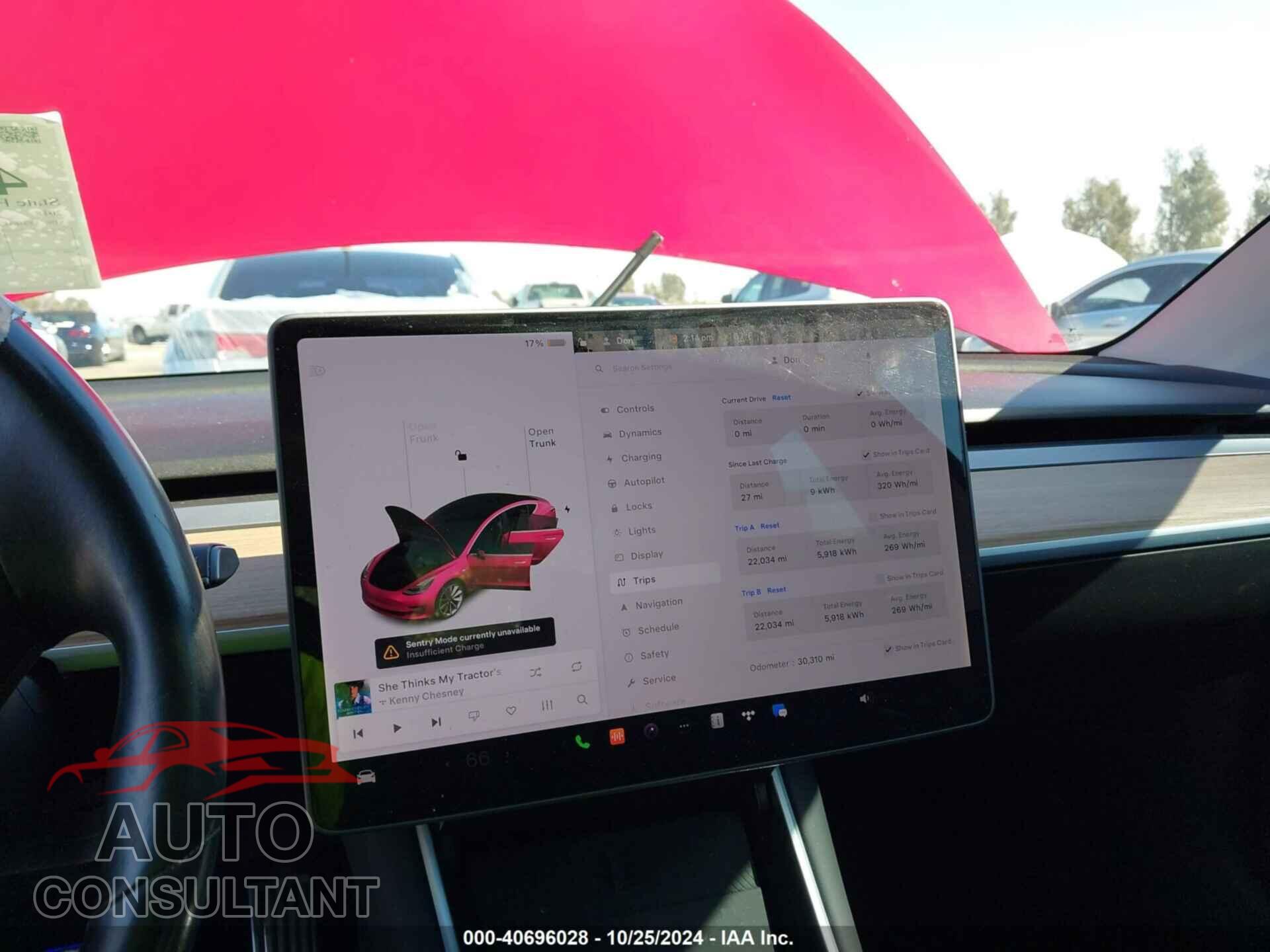 TESLA MODEL 3 2018 - 5YJ3E1EA3JF035785