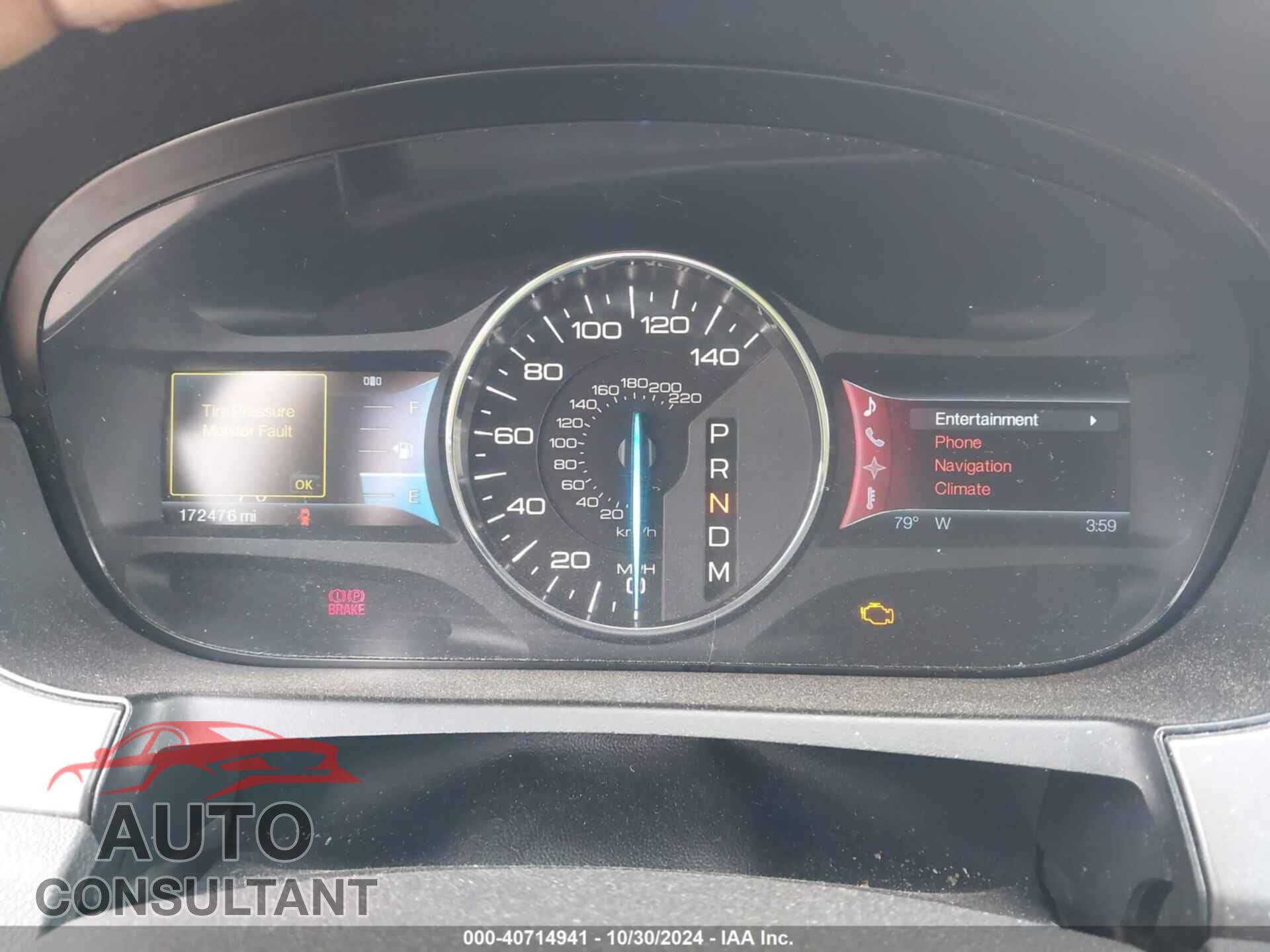 FORD EDGE 2011 - 2FMDK3AK2BBA11446