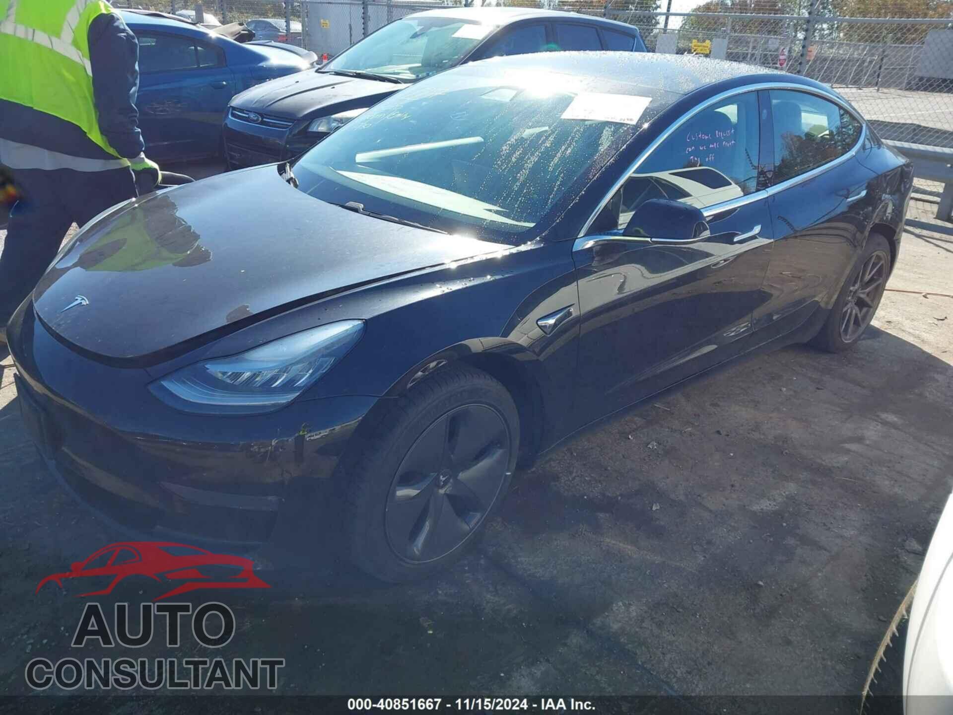 TESLA MODEL 3 2019 - 5YJ3E1EB6KF385566