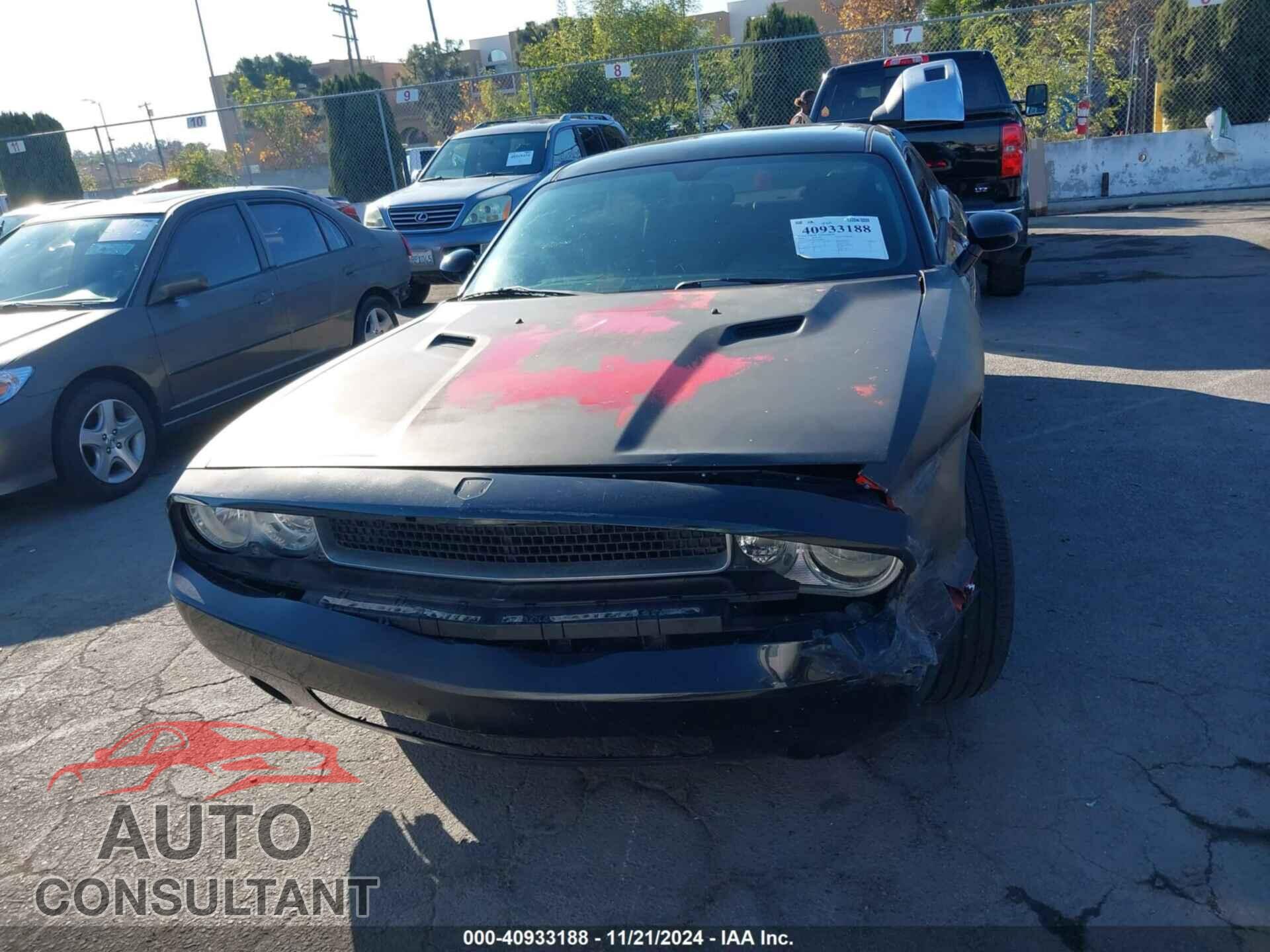 DODGE CHALLENGER 2012 - 2C3CDYAG1CH268829
