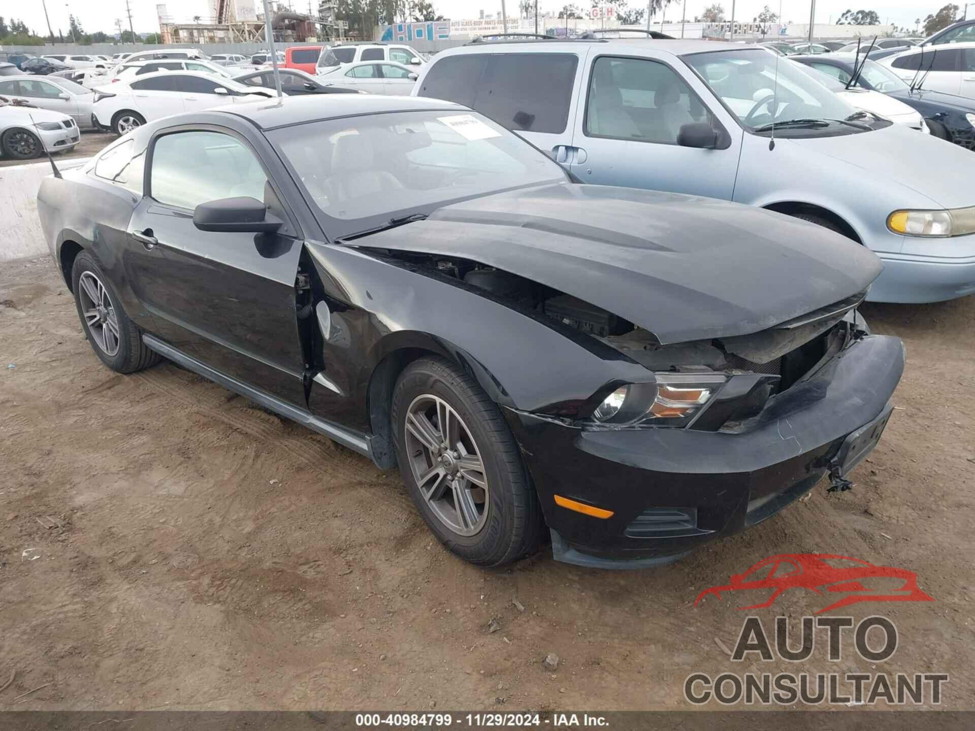 FORD MUSTANG 2012 - 1ZVBP8AM4C5211324