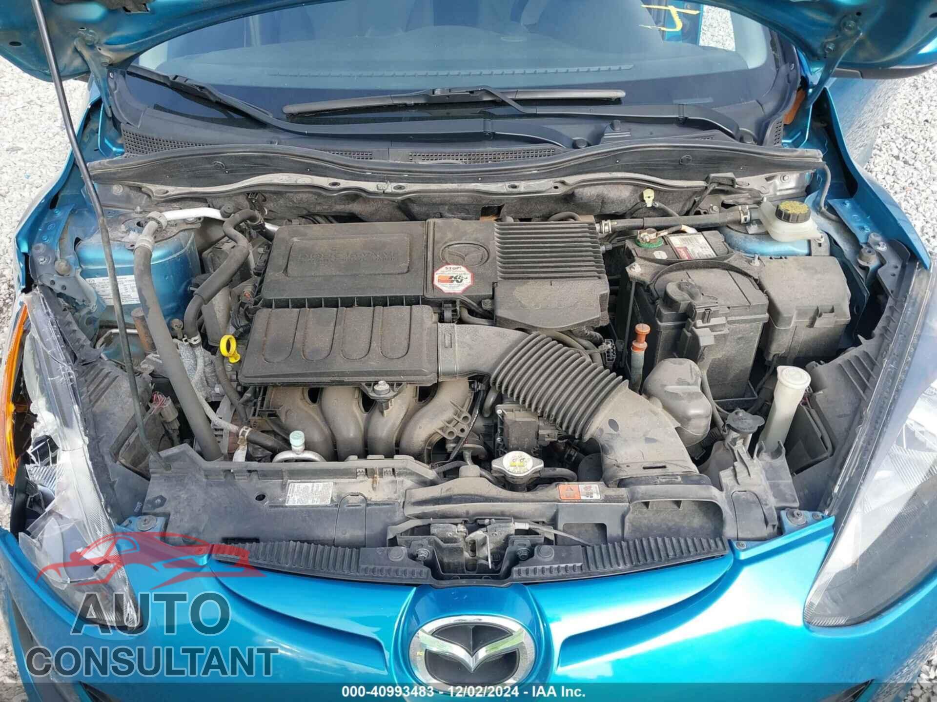 MAZDA MAZDA2 2012 - JM1DE1KY2C0151146