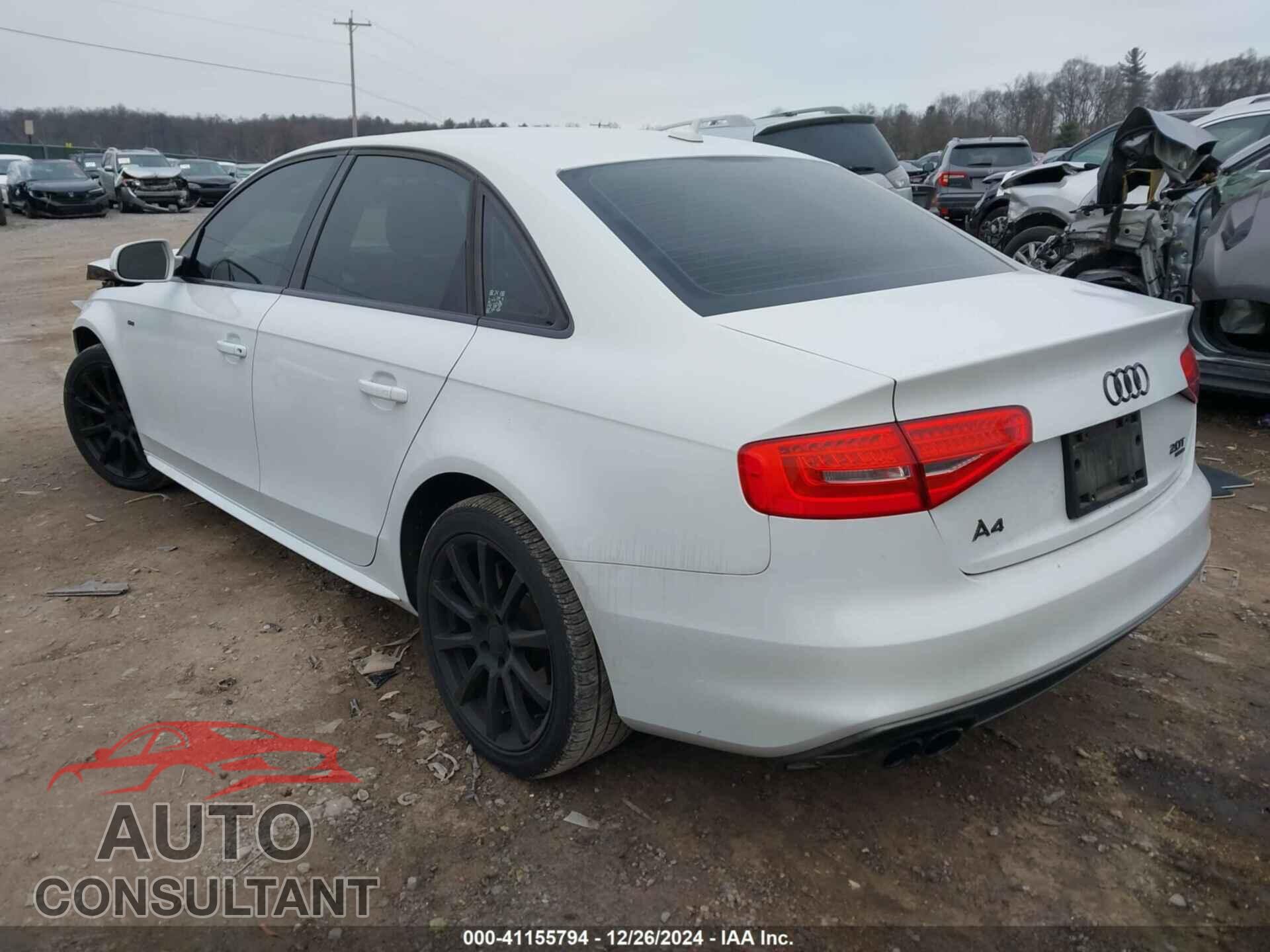 AUDI A4 2014 - WAUBFAFL6EA068736