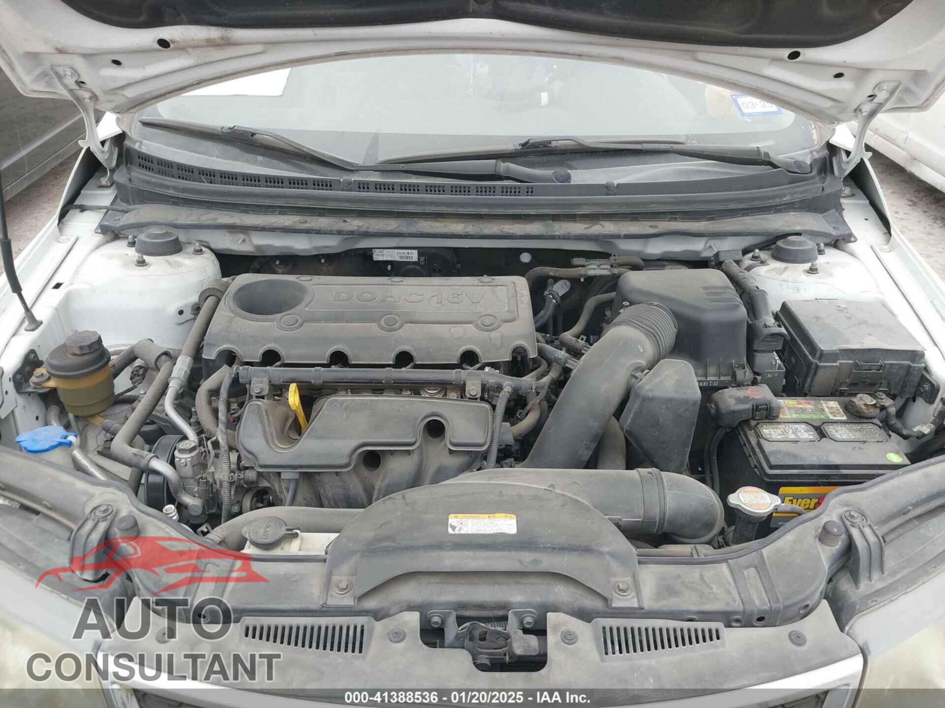 KIA FORTE 2012 - KNAFU4A23C5575218