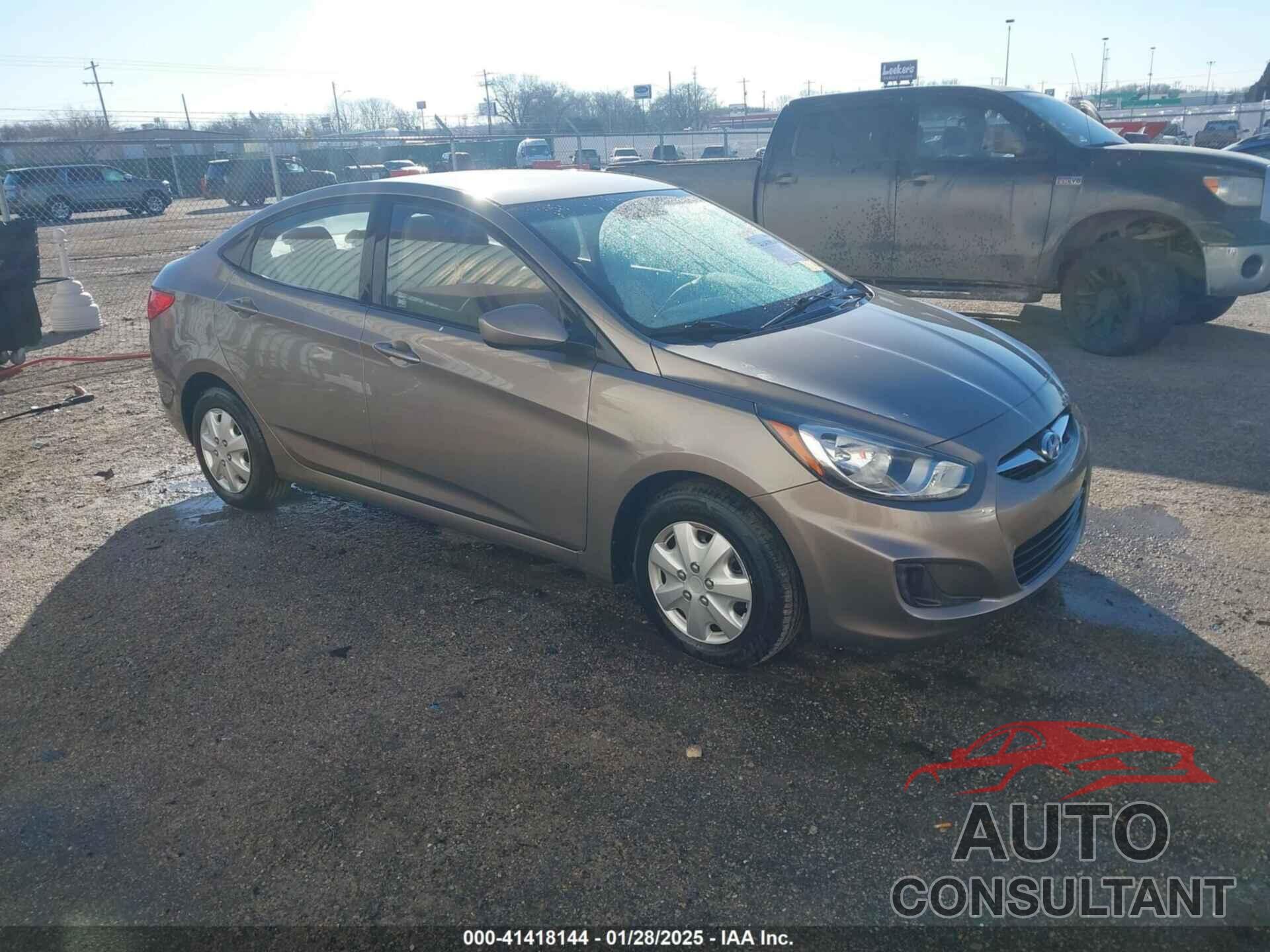 HYUNDAI ACCENT 2013 - KMHCT4AE3DU552169