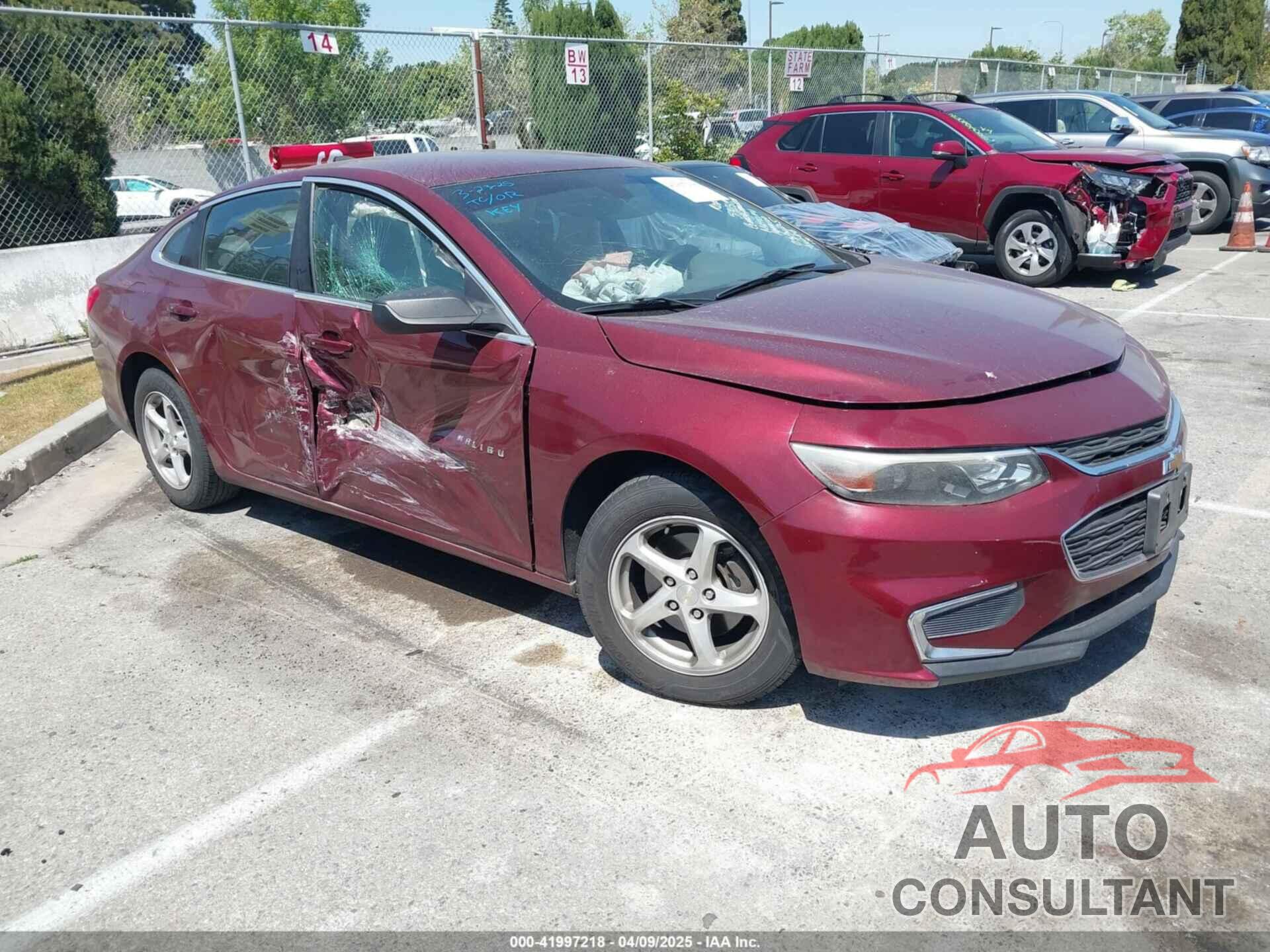 CHEVROLET MALIBU 2016 - 1G1ZB5ST4GF279135