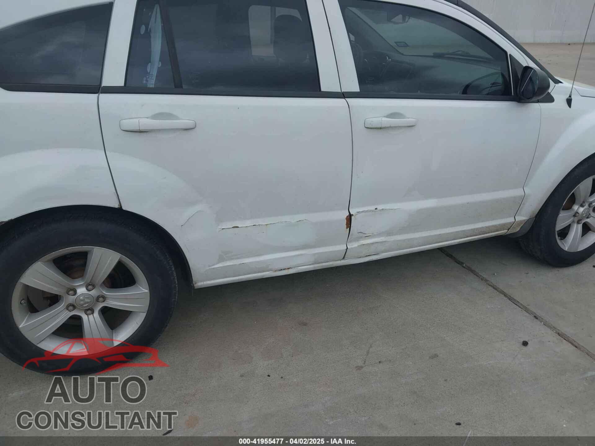DODGE CALIBER 2012 - 1C3CDWDA0CD531305