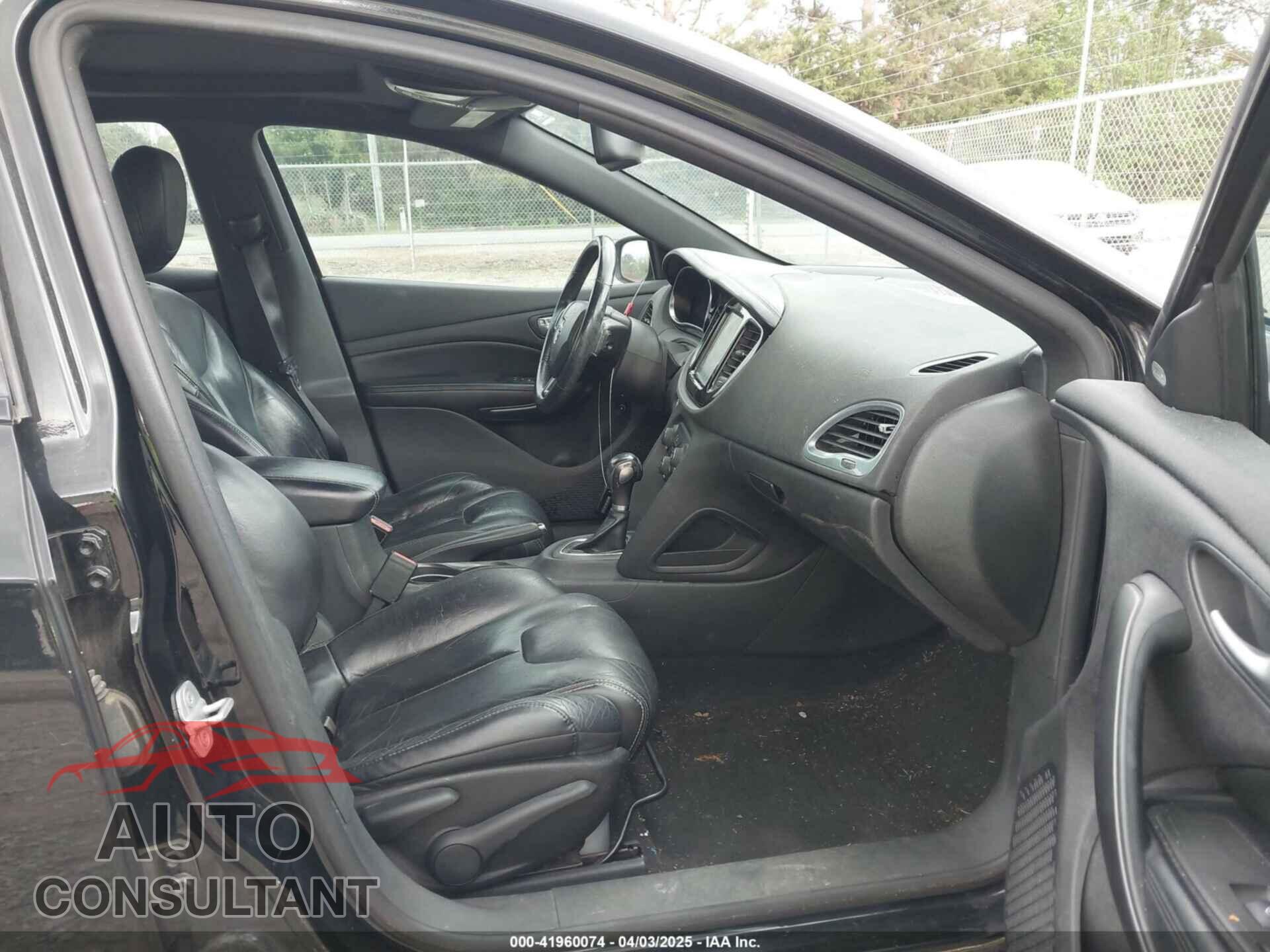 DODGE DART 2013 - 1C3CDFCA8DD133116