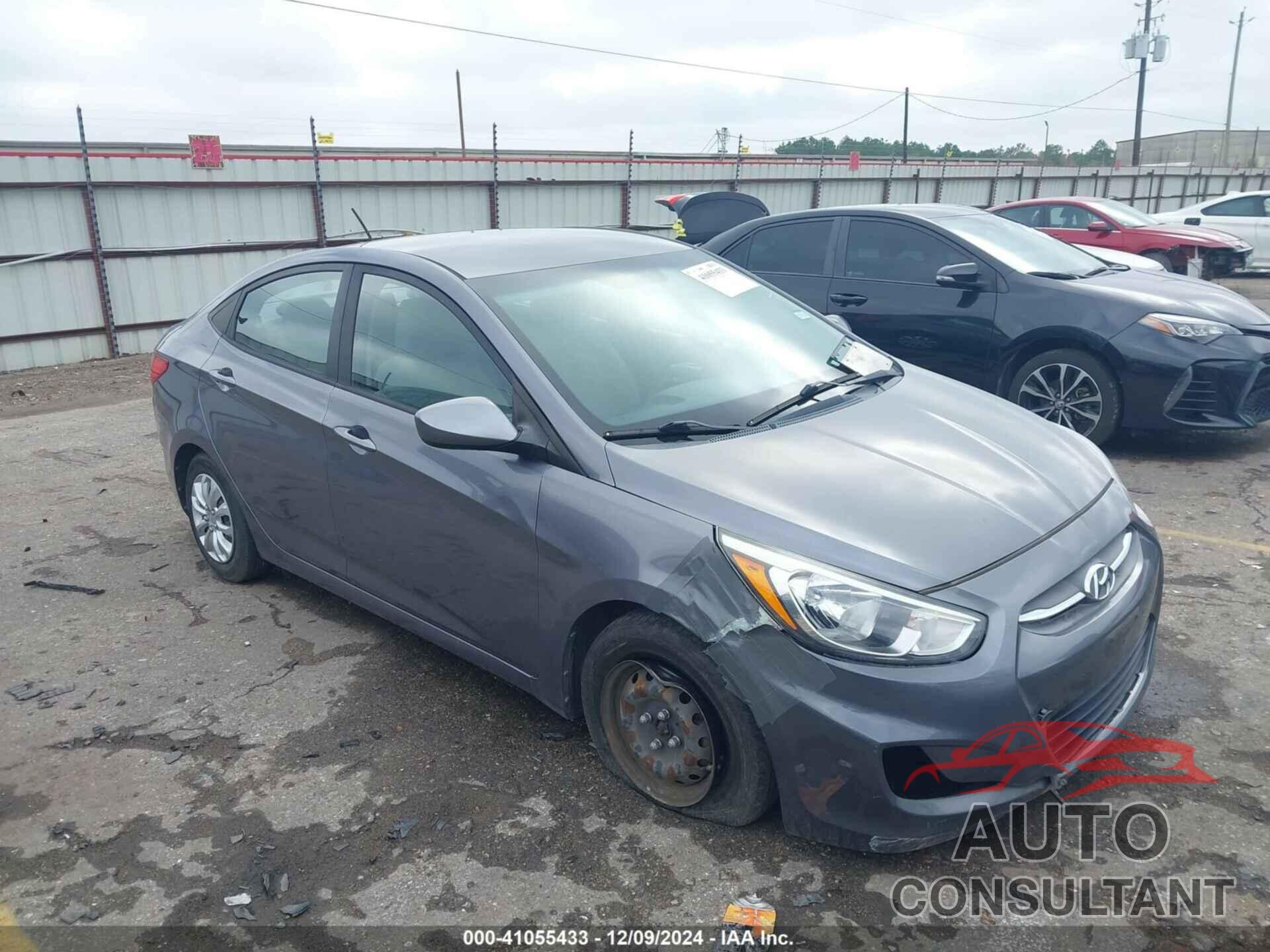 HYUNDAI ACCENT 2017 - KMHCT4AE9HU191858