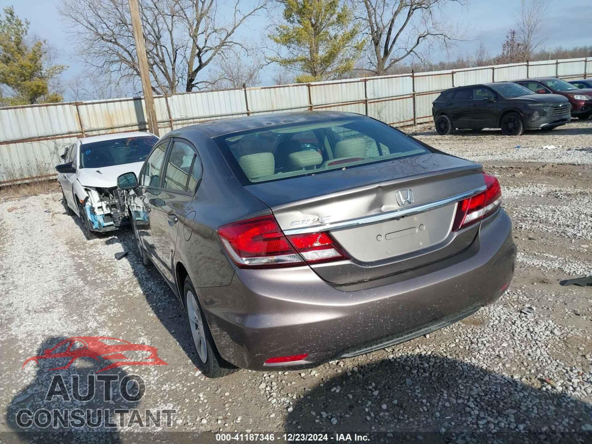 HONDA CIVIC 2013 - 2HGFB2F54DH579595