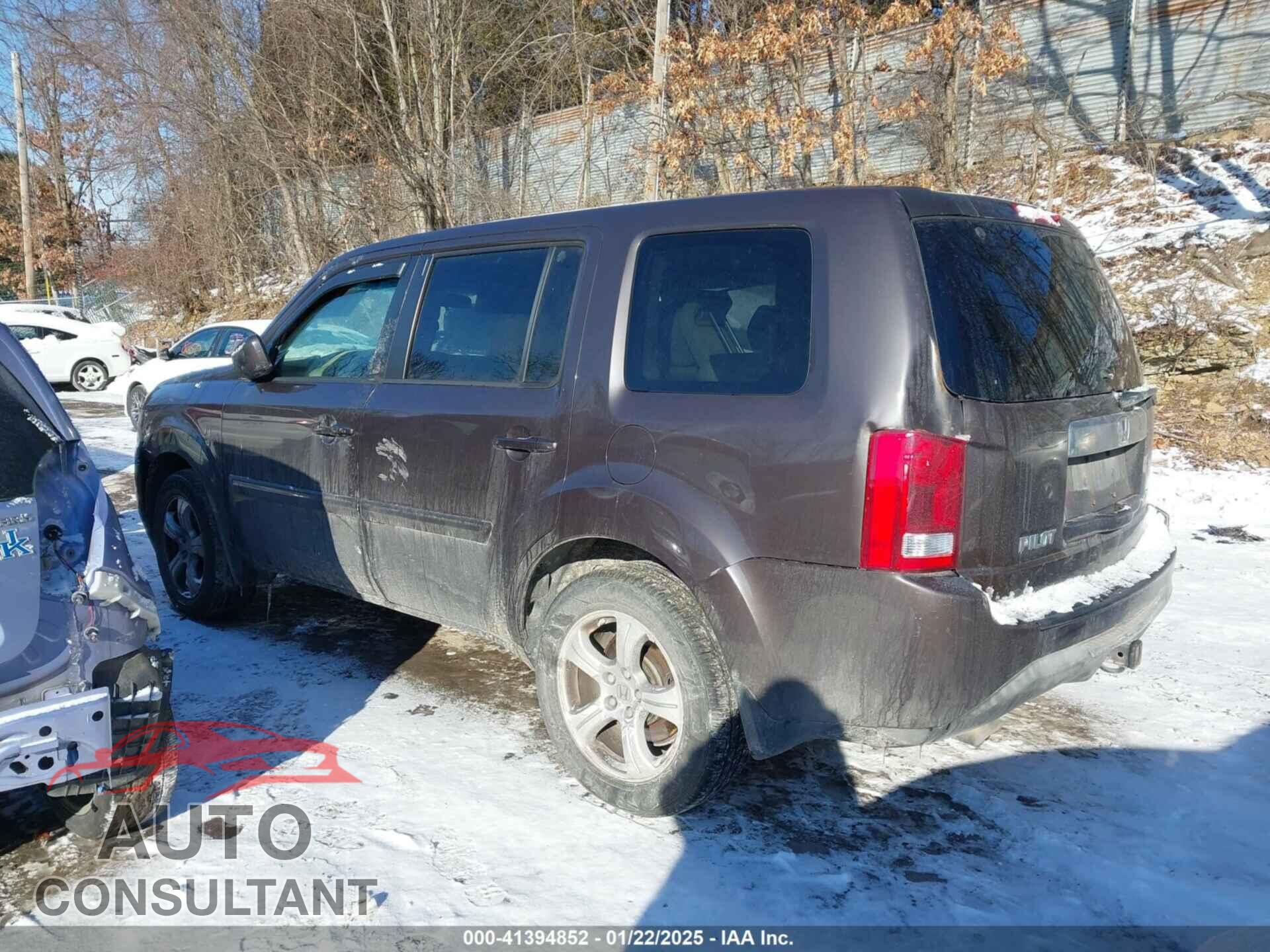 HONDA PILOT 2012 - 5FNYF4H44CB008754