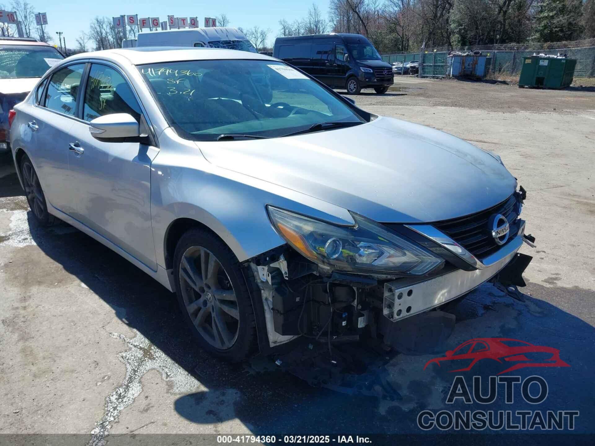 NISSAN ALTIMA 2016 - 1N4BL3AP7GC156855