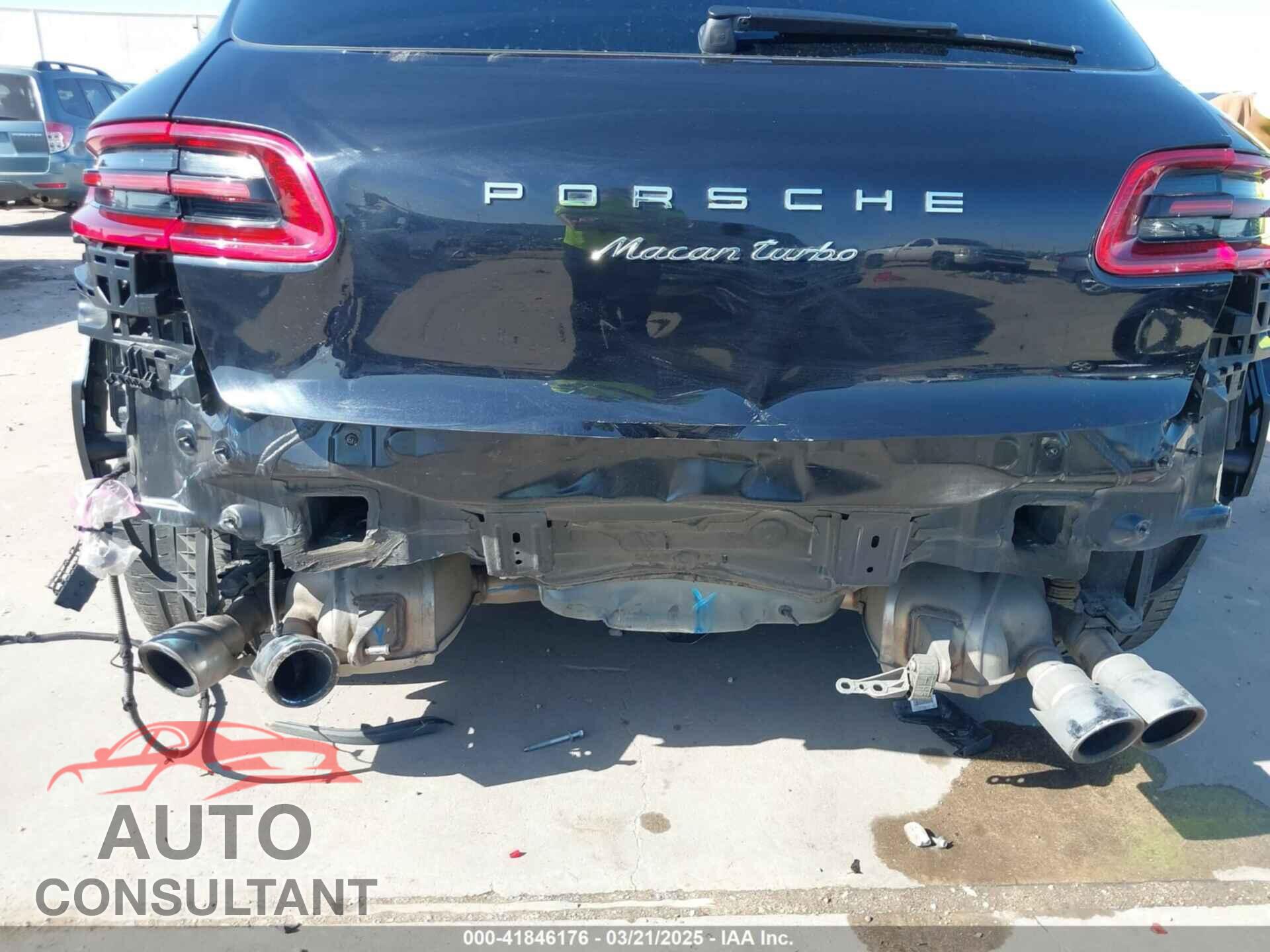PORSCHE MACAN 2017 - WP1AF2A56HLB62085