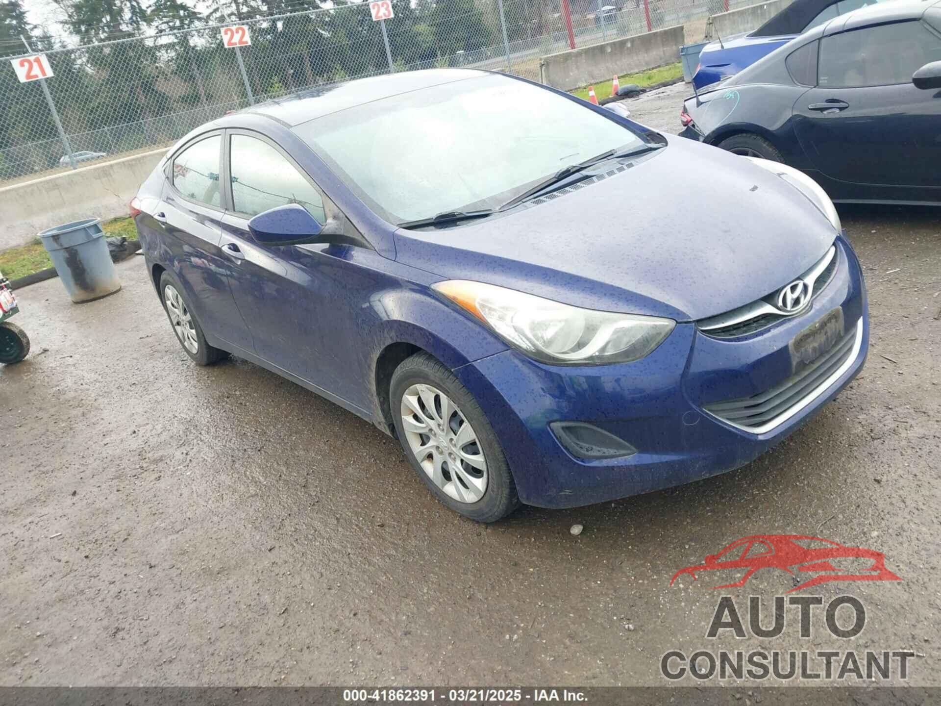 HYUNDAI ELANTRA 2011 - 5NPDH4AE2BH060993