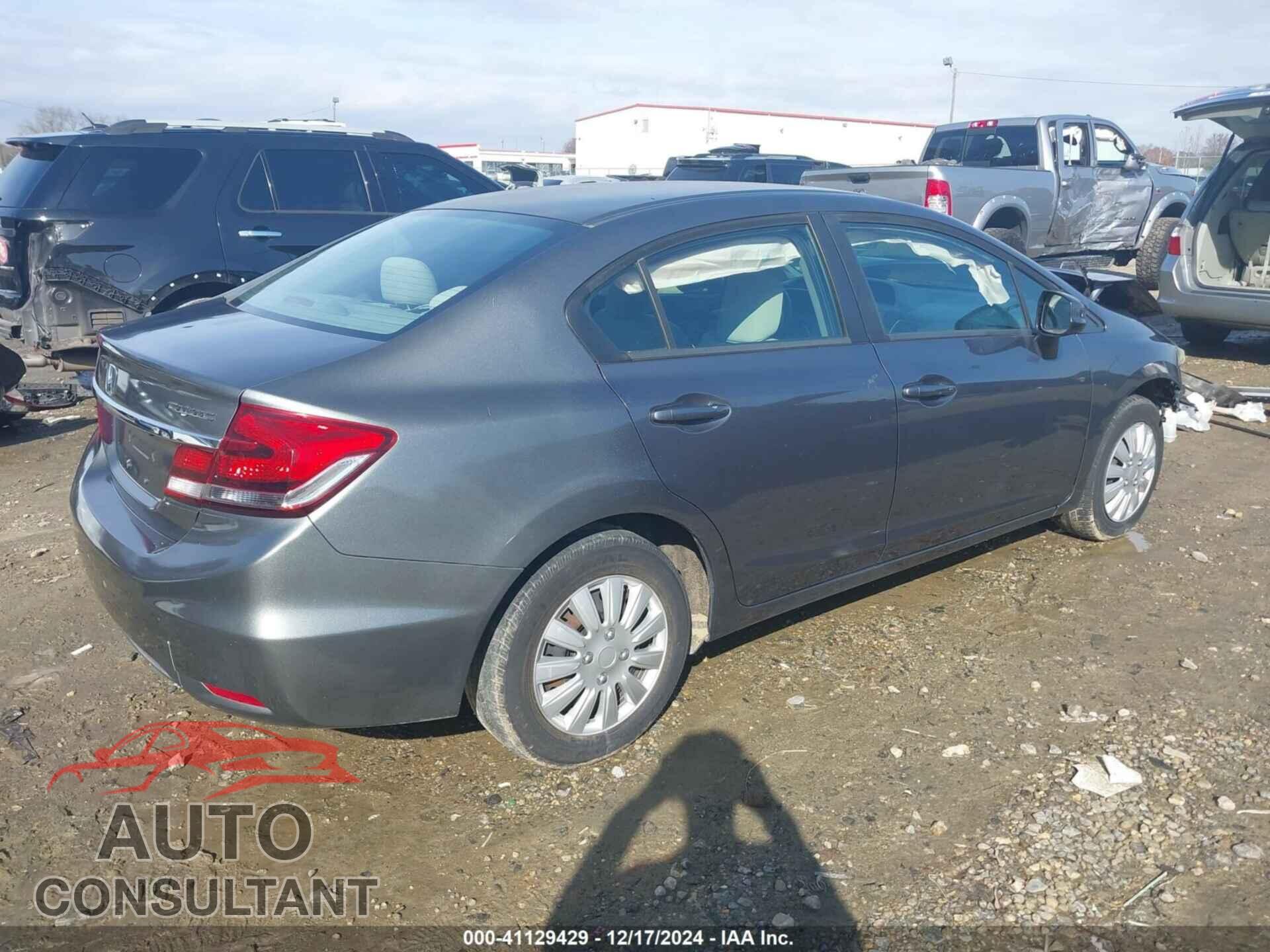 HONDA CIVIC 2013 - 19XFB2F55DE093405