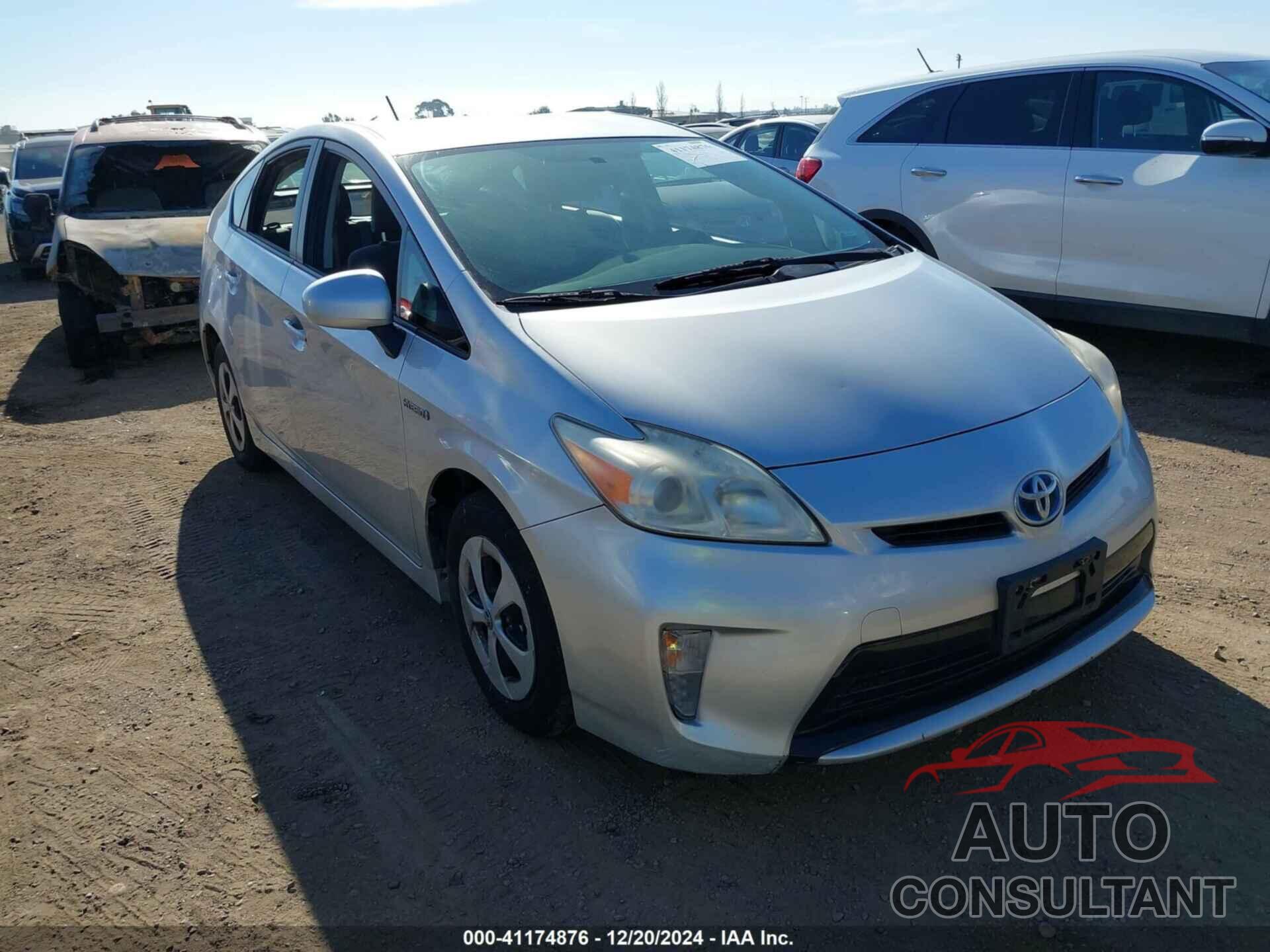 TOYOTA PRIUS 2012 - JTDKN3DUXC0333609