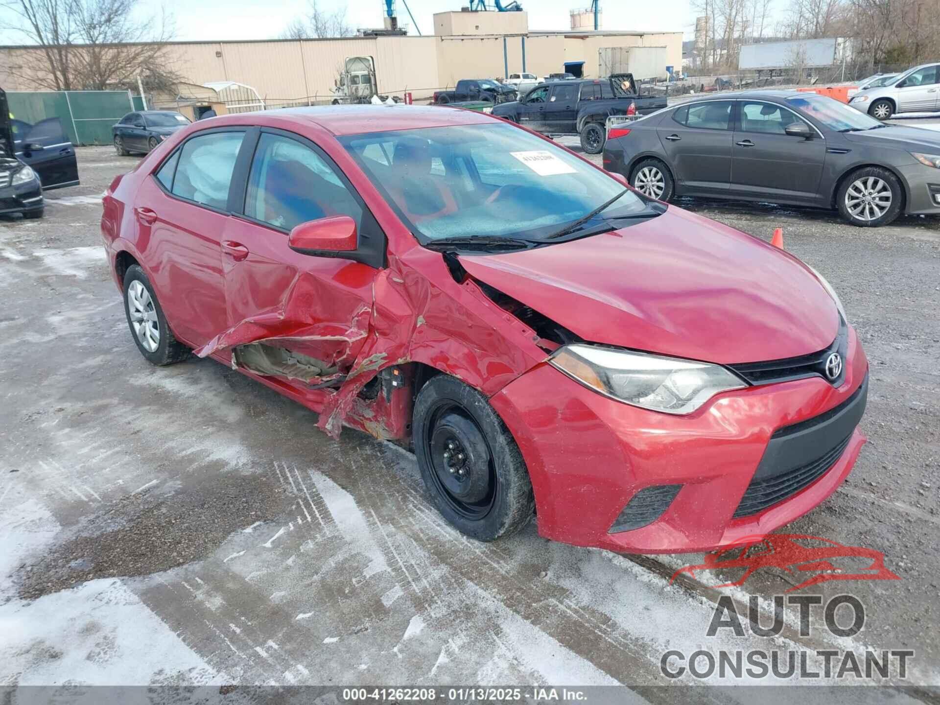 TOYOTA COROLLA 2014 - 5YFBURHE4EP136176