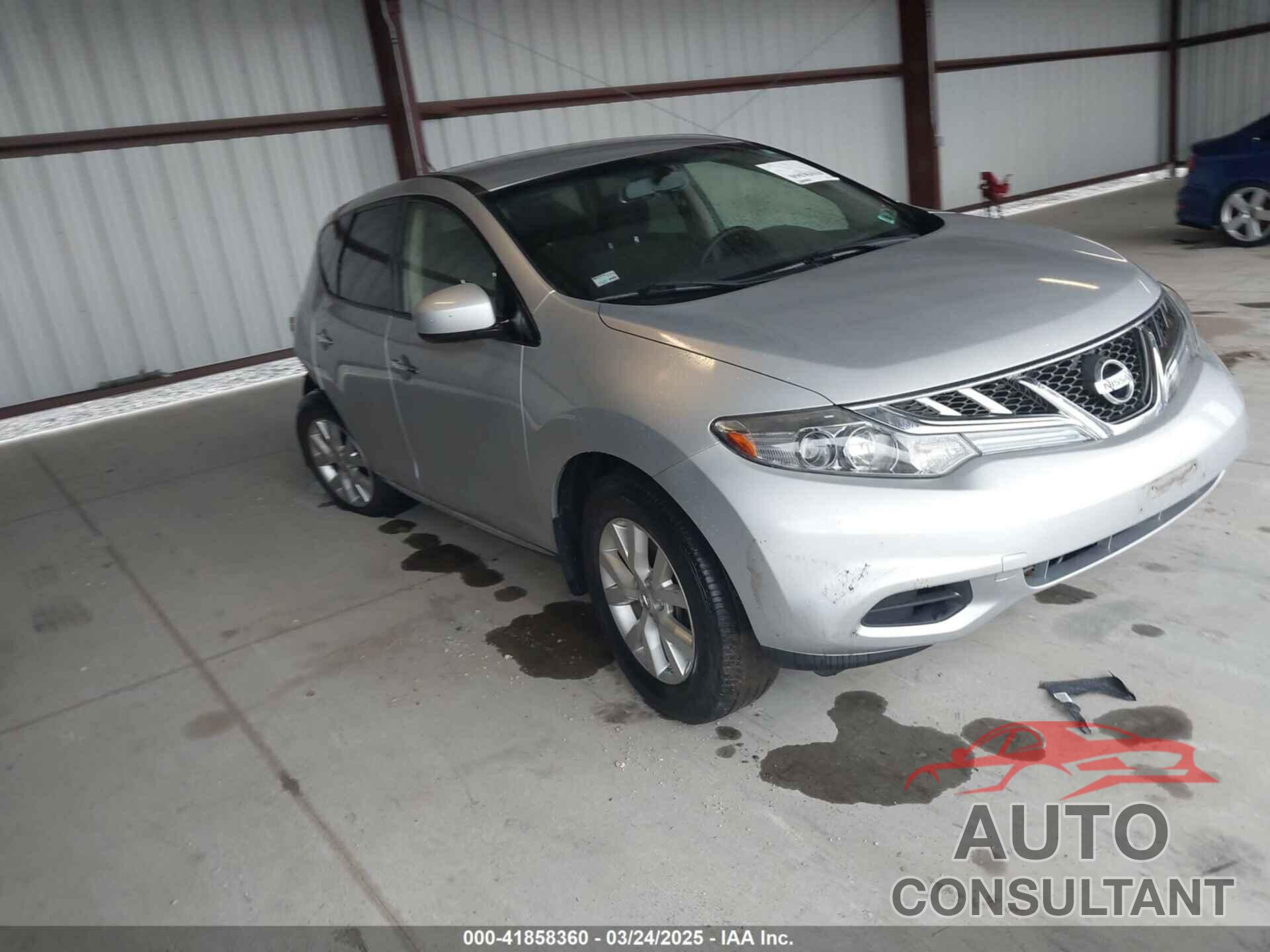 NISSAN MURANO 2013 - JN8AZ1MUXDW213784