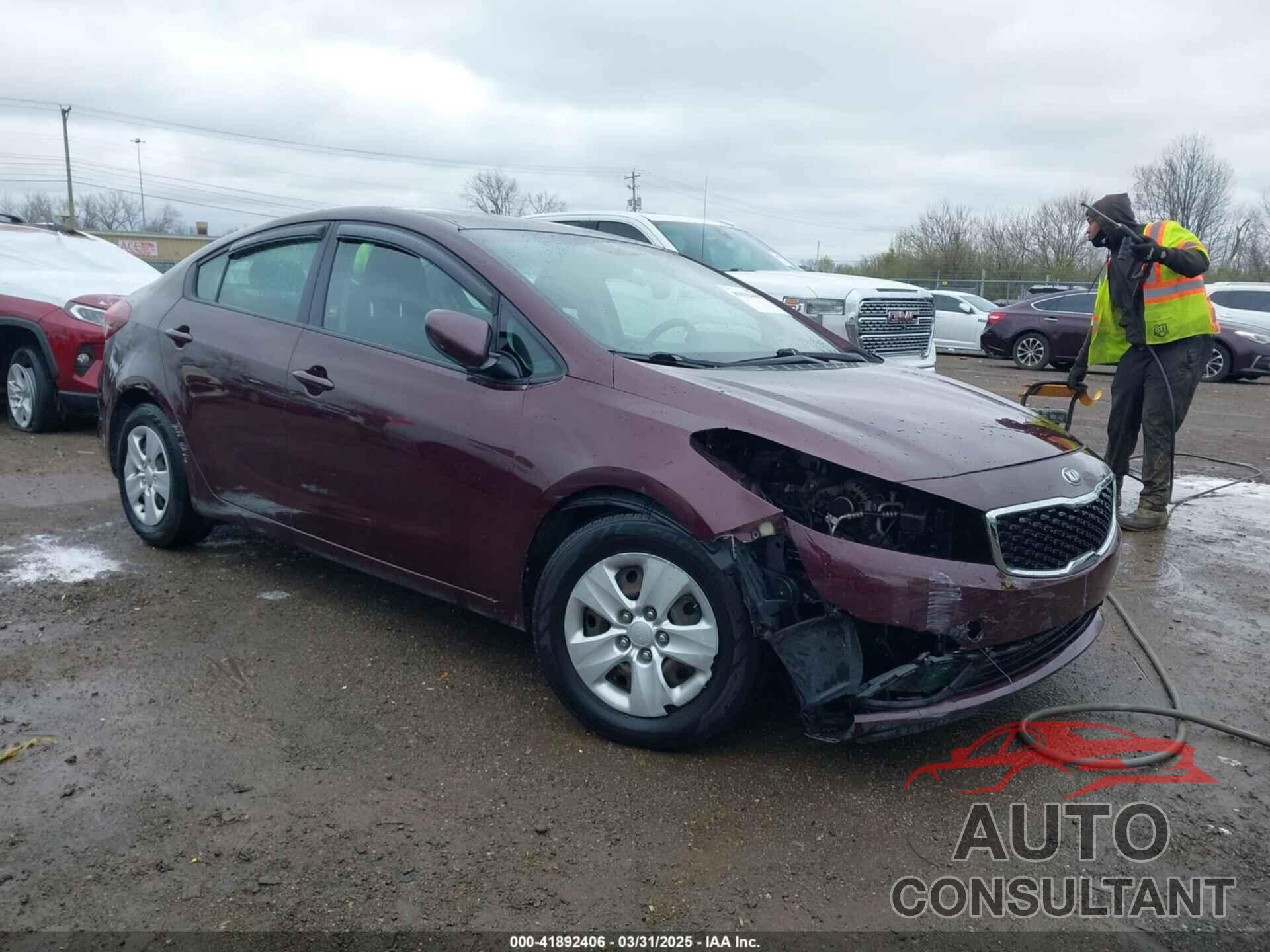 KIA FORTE 2017 - 3KPFK4A75HE059720