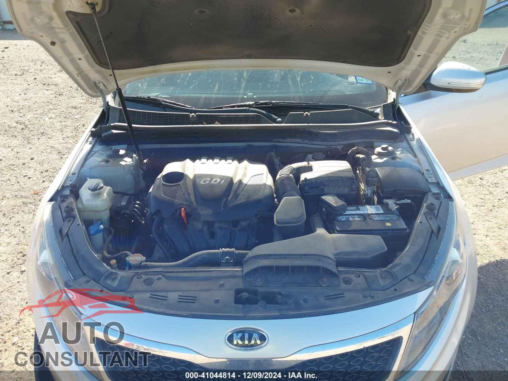 KIA OPTIMA 2012 - 5XXGN4A77CG021031