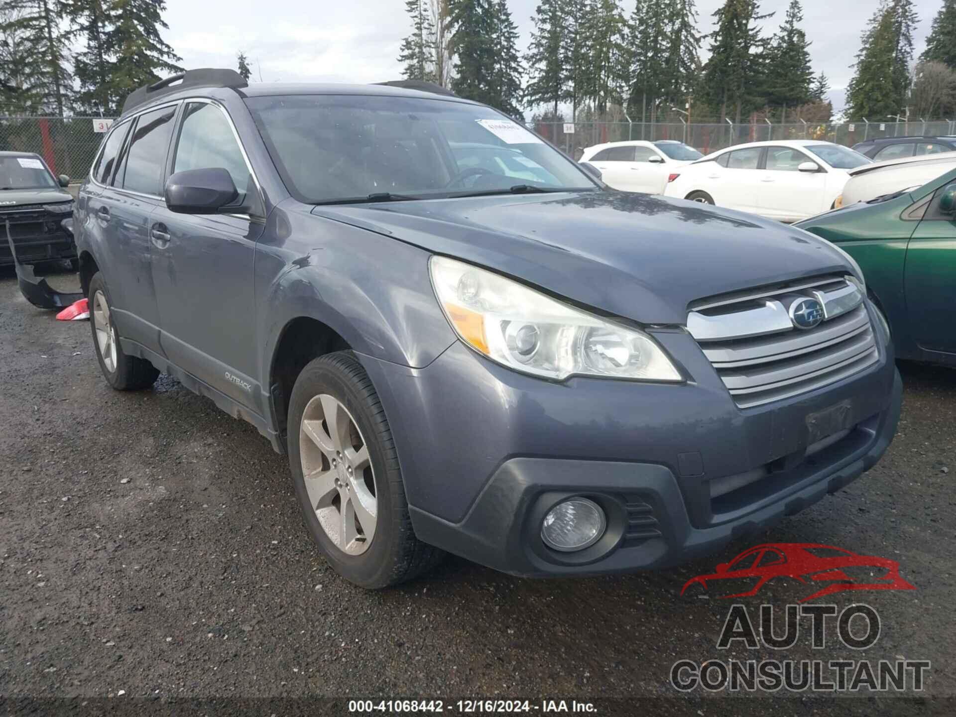 SUBARU OUTBACK 2014 - 4S4BRBDC1E3319729