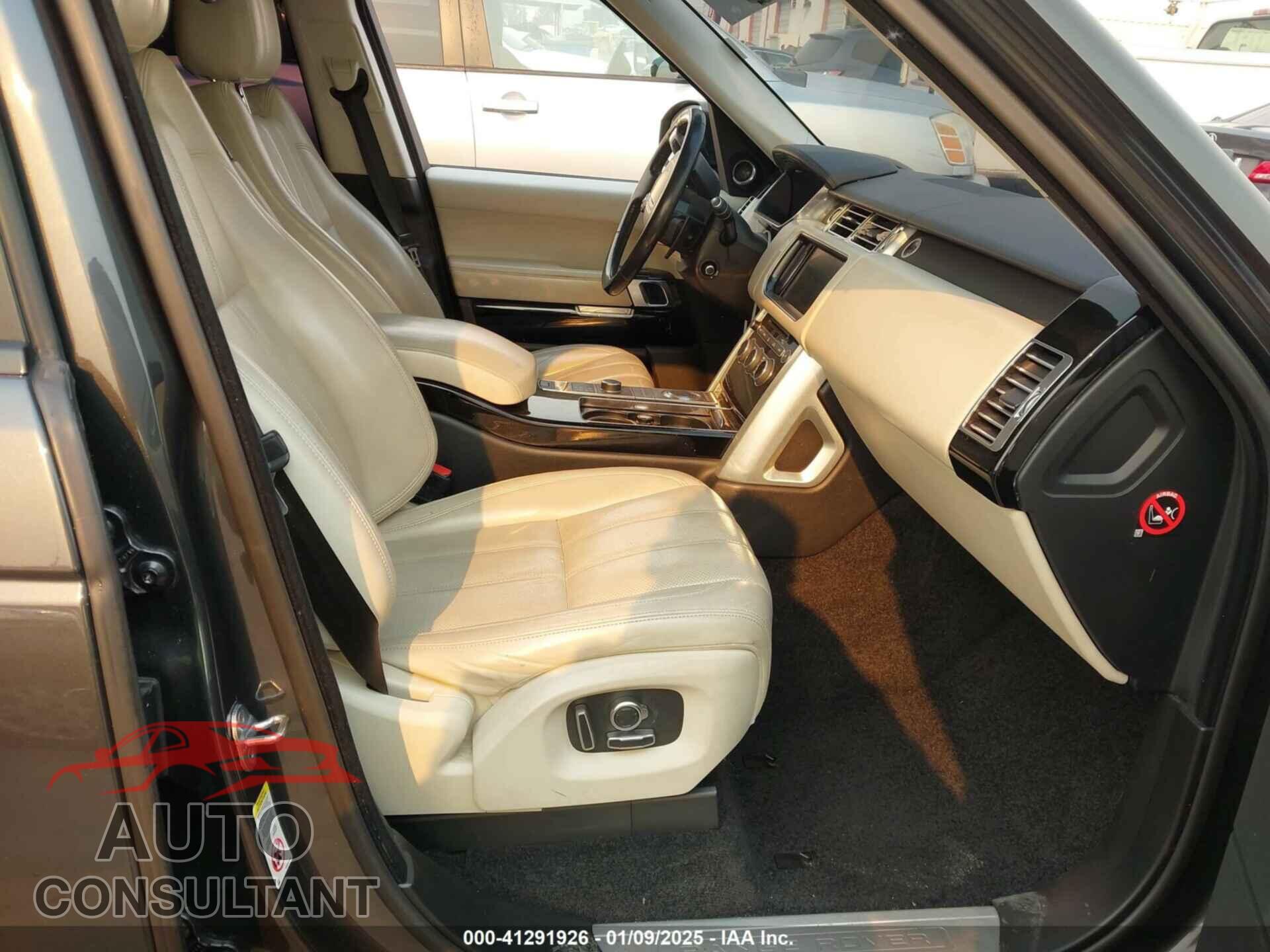 LAND ROVER RANGE ROVER 2016 - SALGS2VF0GA276595