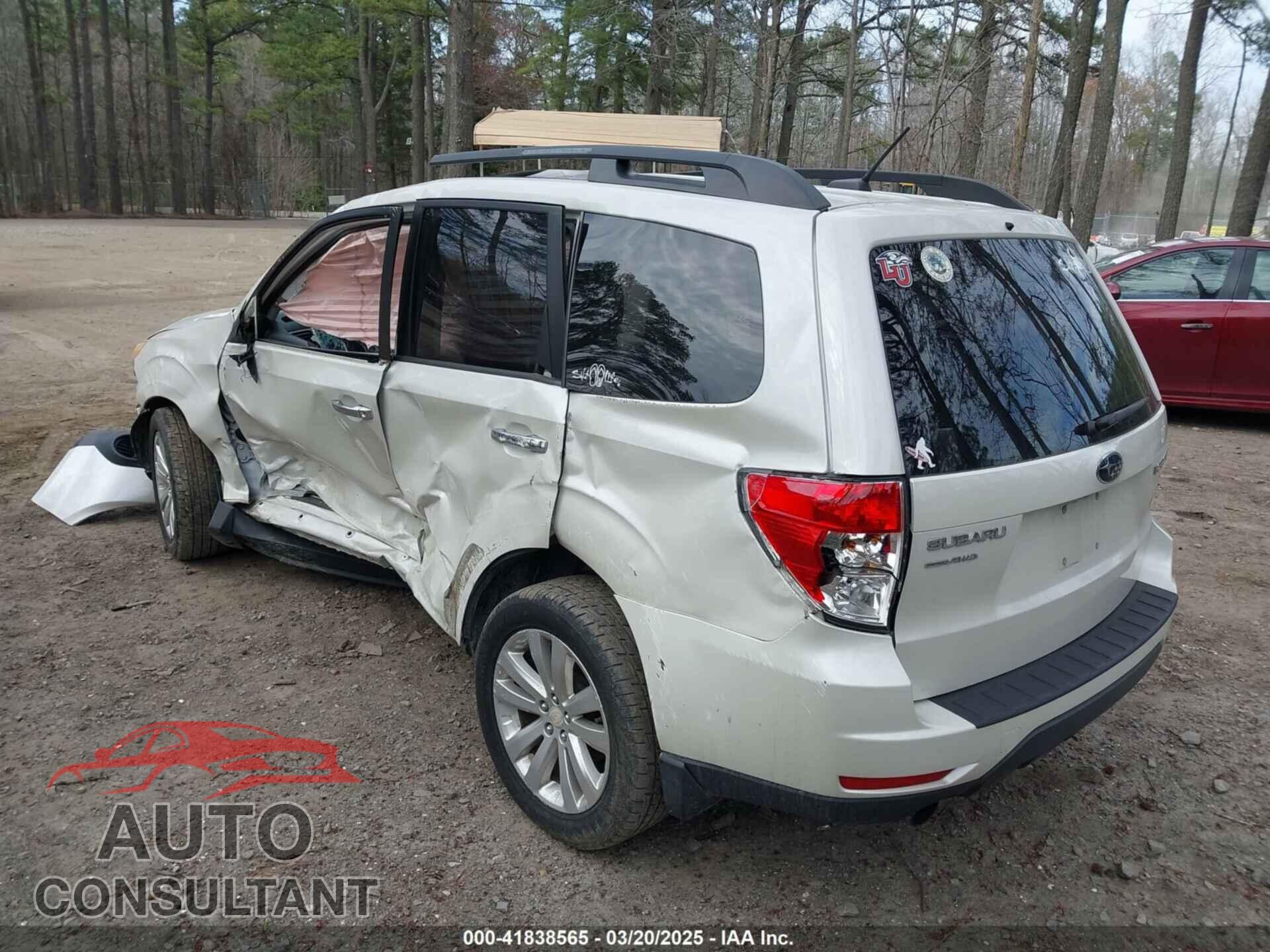 SUBARU FORESTER 2012 - JF2SHBDC3CH455367